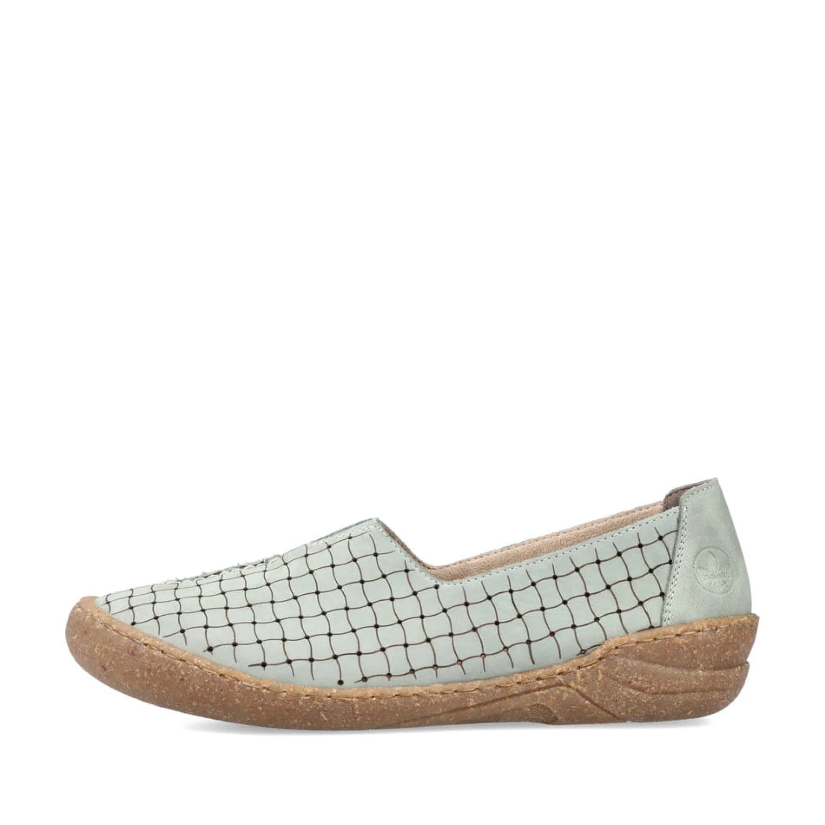 Rieker Halbschuhe & Slipper | Loafer & Ballerinas<Damen Ballerinas mint Grün