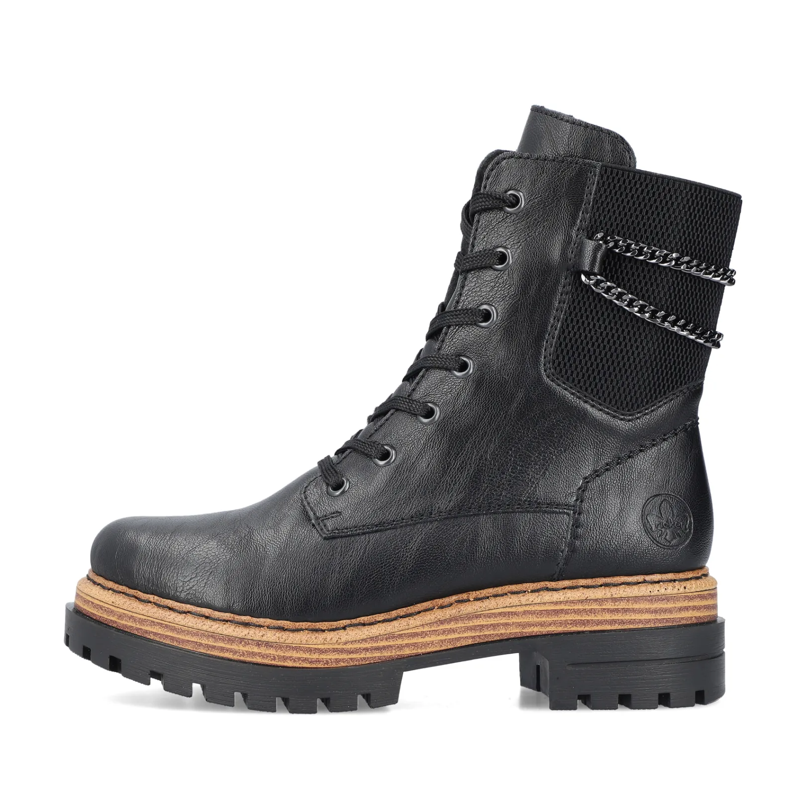 Rieker Biker Boots | Stiefeletten & Boots<Damen Biker Boots asphalt Schwarz