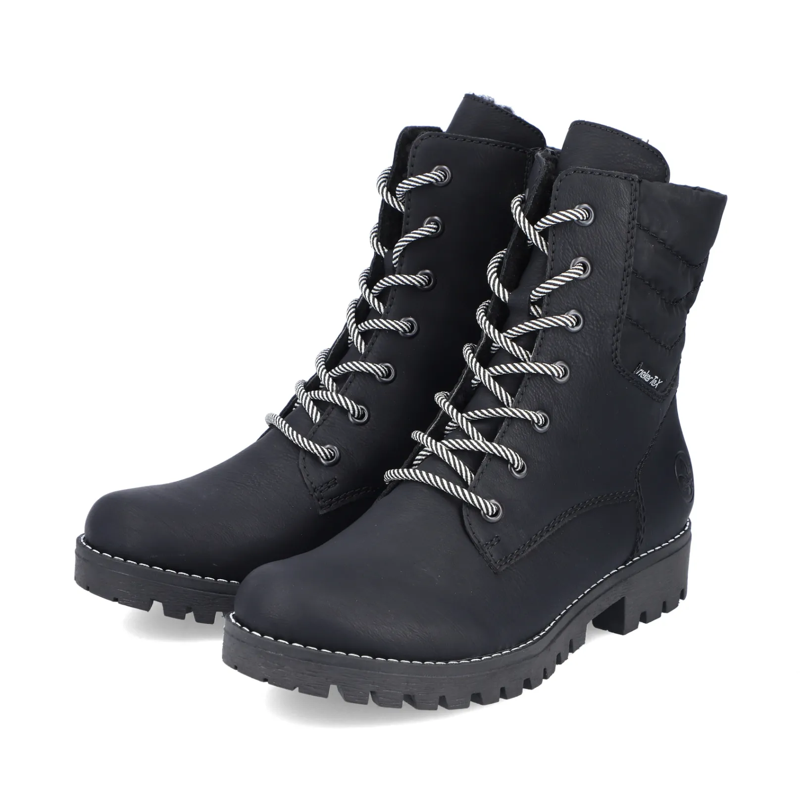 Rieker Biker Boots | Stiefeletten & Boots<Damen Biker Boots asphalt Schwarz