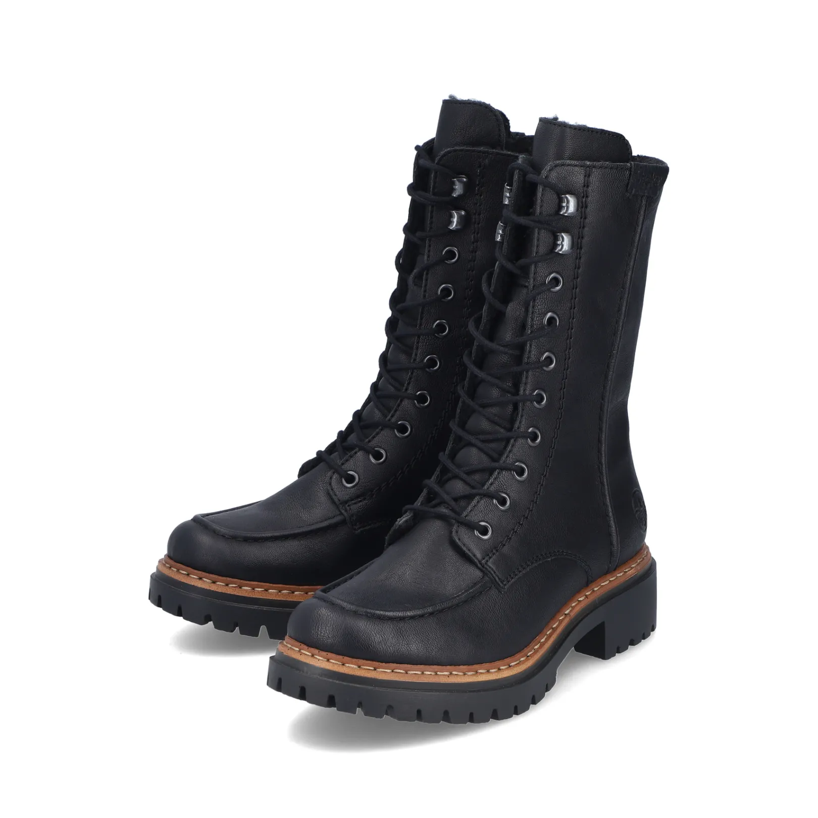 Rieker Biker Boots | Stiefeletten & Boots<Damen Biker Boots asphalt Schwarz