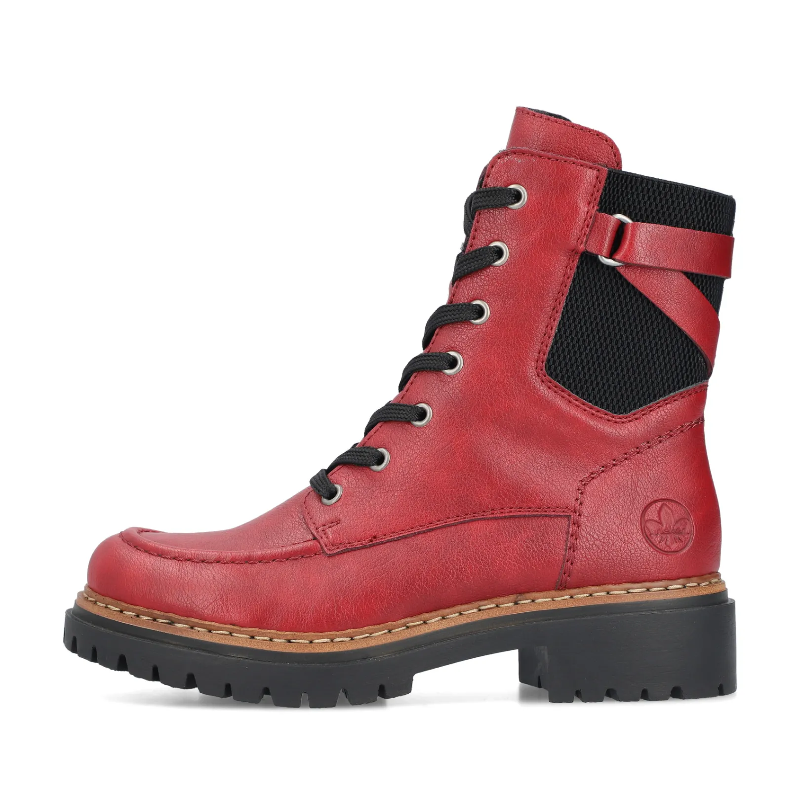 Rieker Biker Boots | Stiefeletten & Boots<Damen Biker Boots erdbeer Rot