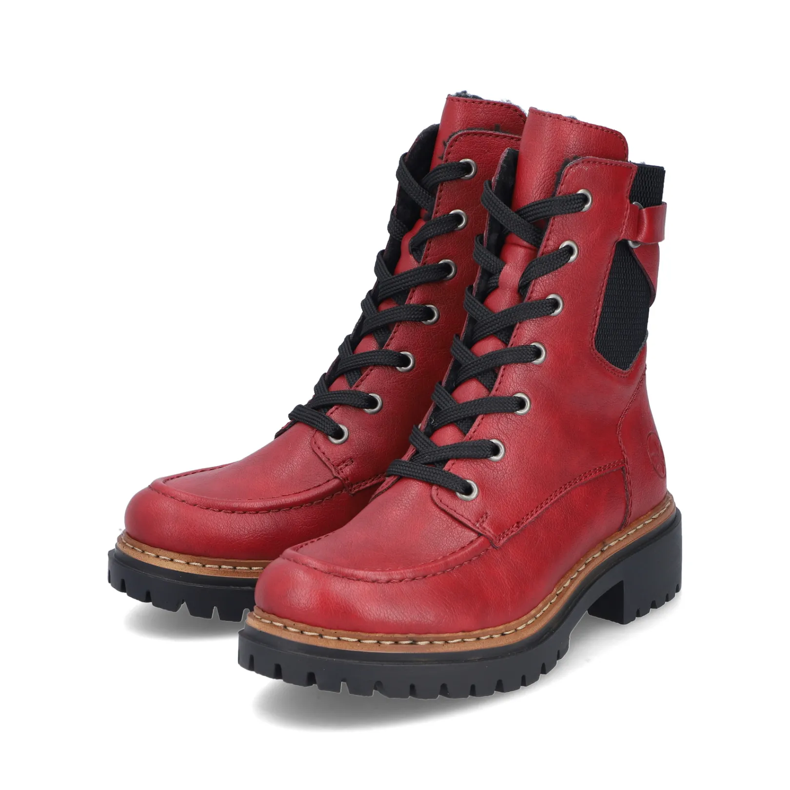 Rieker Biker Boots | Stiefeletten & Boots<Damen Biker Boots erdbeer Rot