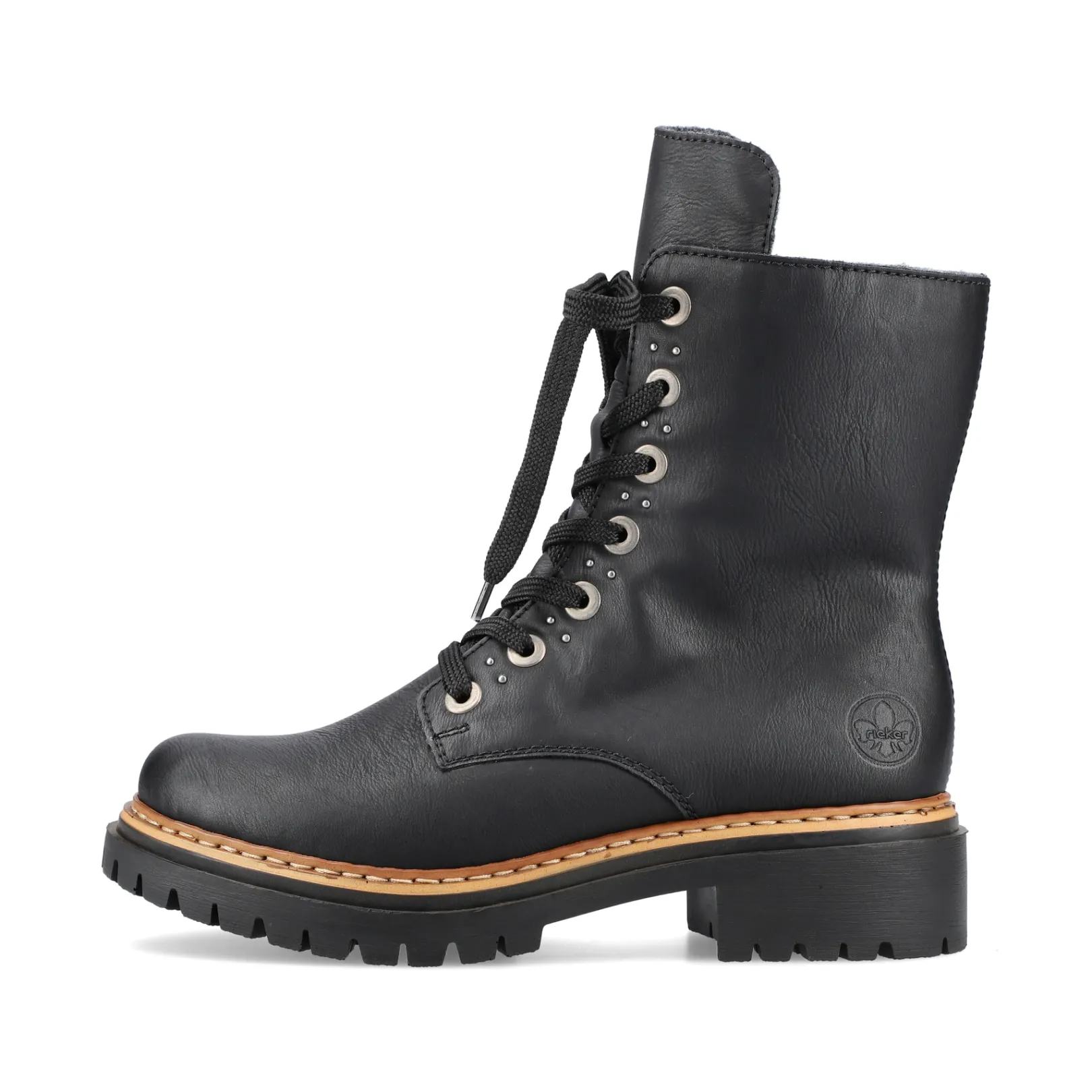 Rieker Biker Boots | Stiefeletten & Boots<Damen Biker Boots graphit Schwarz