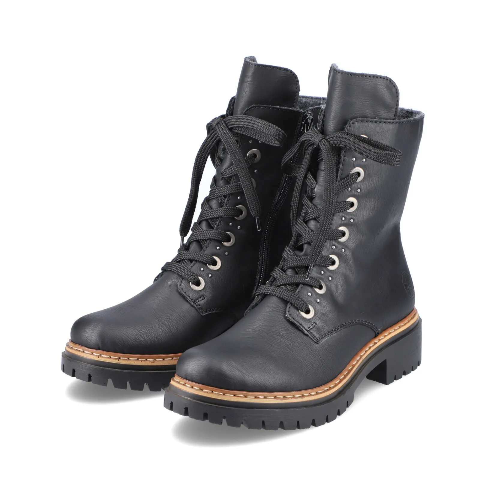 Rieker Biker Boots | Stiefeletten & Boots<Damen Biker Boots graphit Schwarz