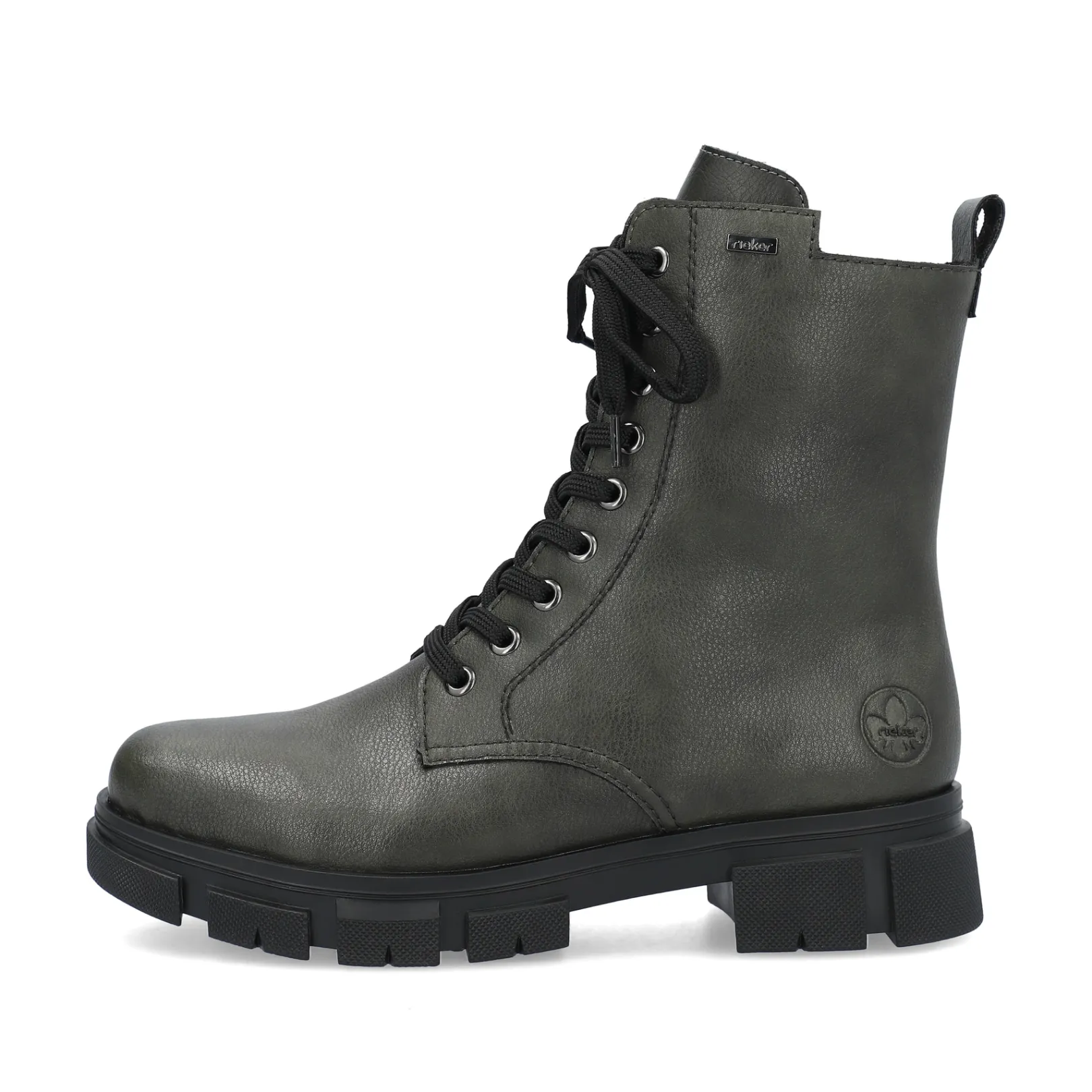 Rieker Biker Boots | Stiefeletten & Boots<Damen Biker Boots grün Grau