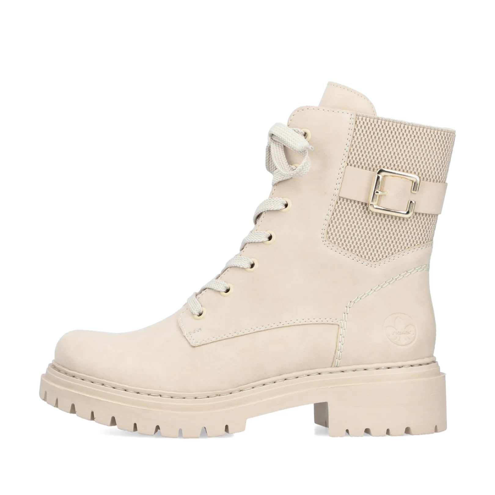 Rieker Biker Boots | Stiefeletten & Boots<Damen Biker Boots hell Beige