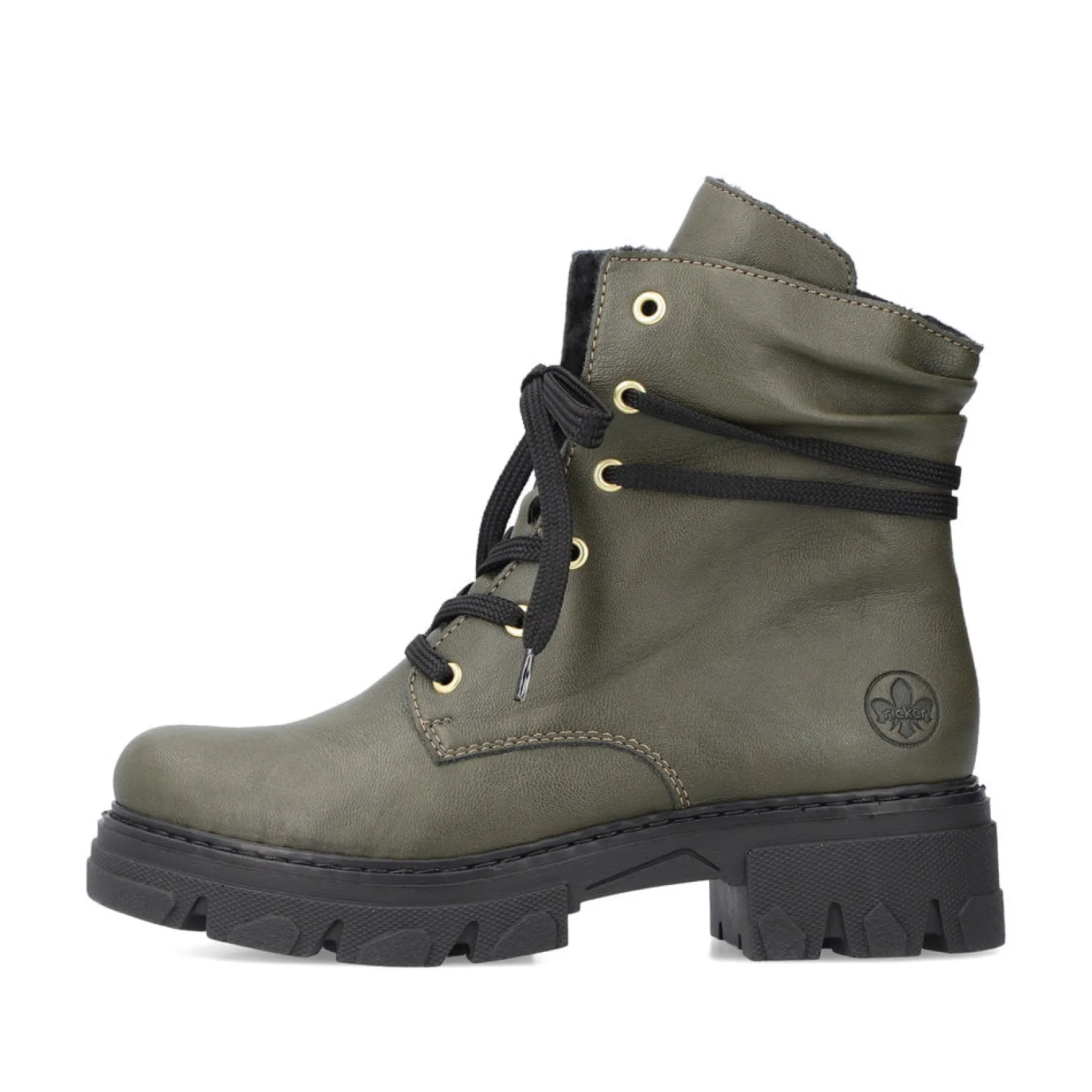 Rieker Biker Boots | Stiefeletten & Boots<Damen Biker Boots khaki Grün