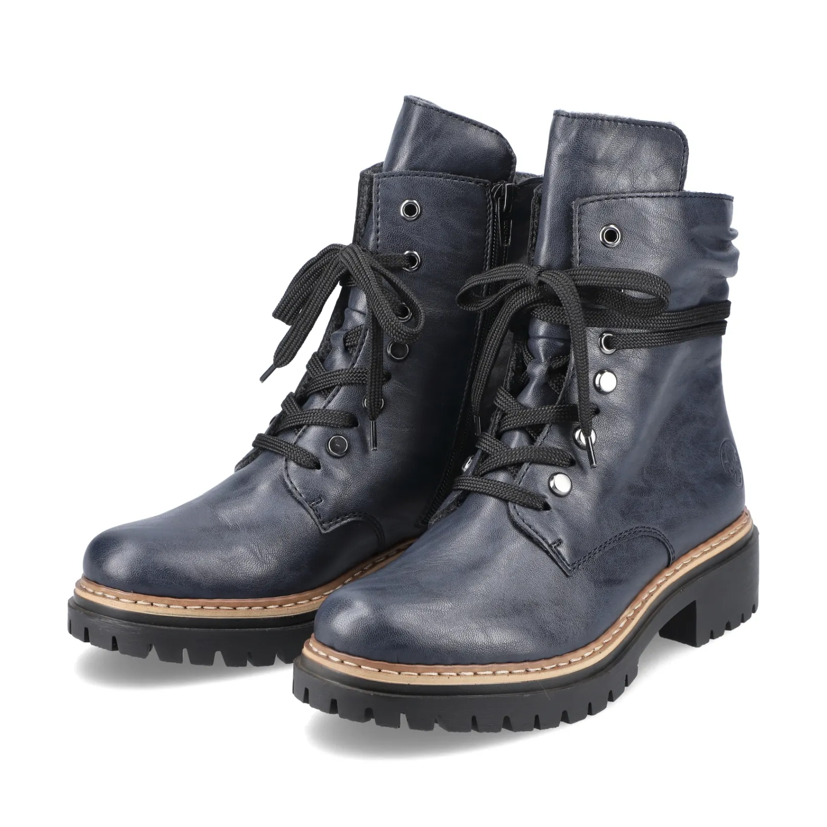 Rieker Biker Boots | Stiefeletten & Boots<Damen Biker Boots königs Blau