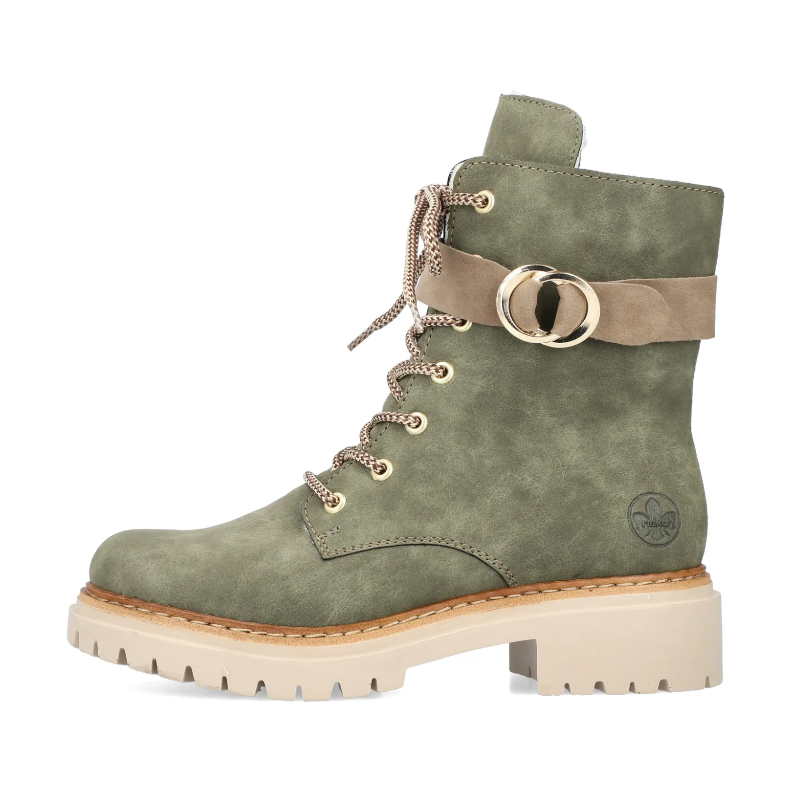 Rieker Biker Boots | Stiefeletten & Boots<Damen Biker Boots laub Grün