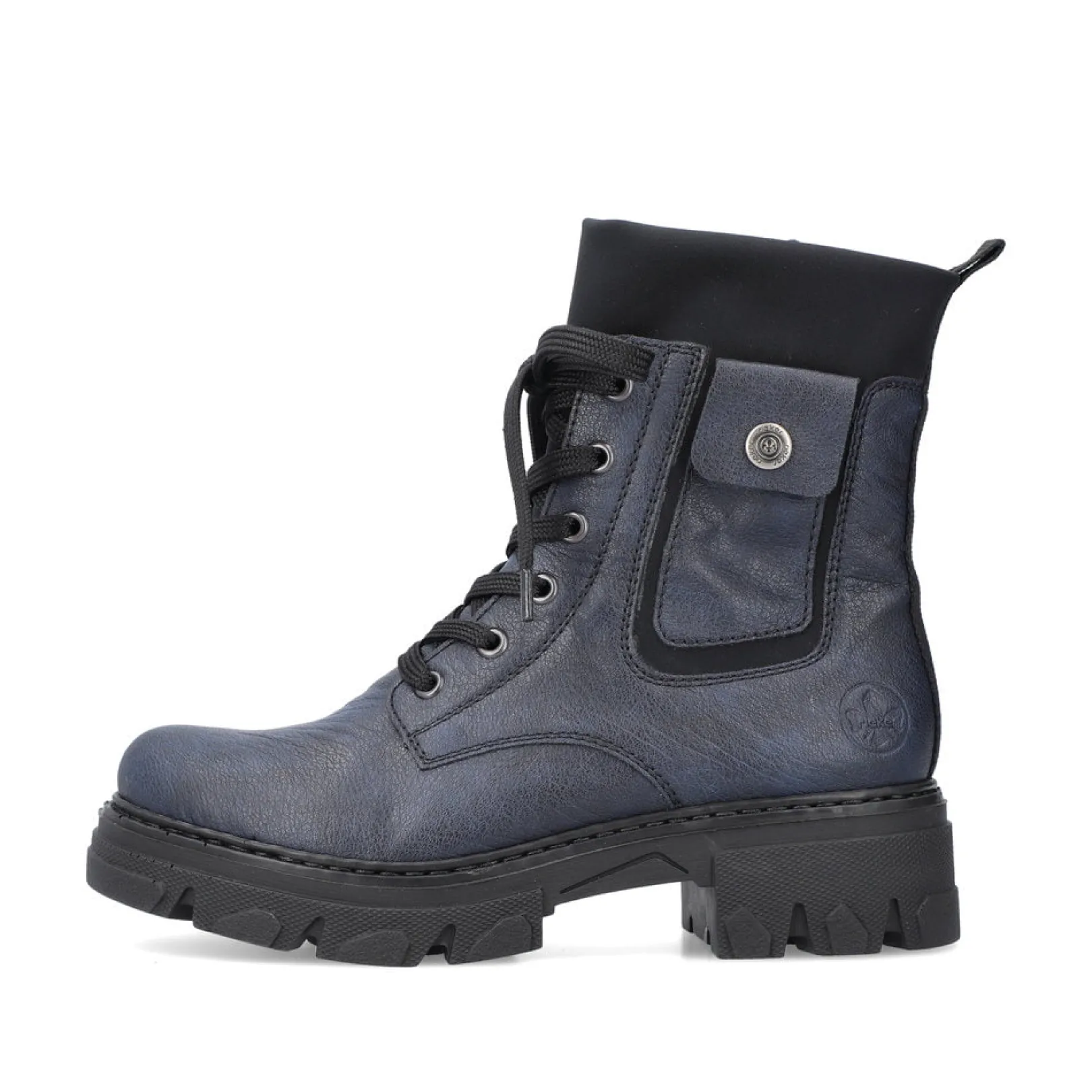 Rieker Biker Boots | Stiefeletten & Boots<Damen Biker Boots marine Blau