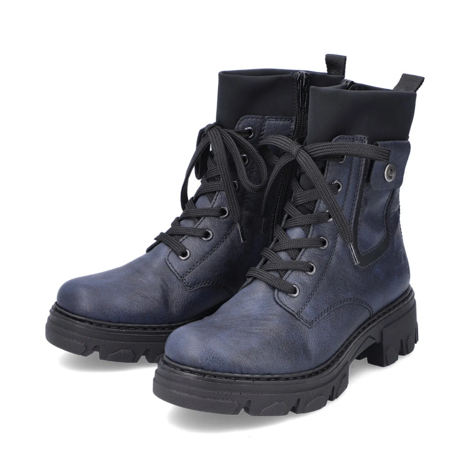 Rieker Biker Boots | Stiefeletten & Boots<Damen Biker Boots marine Blau