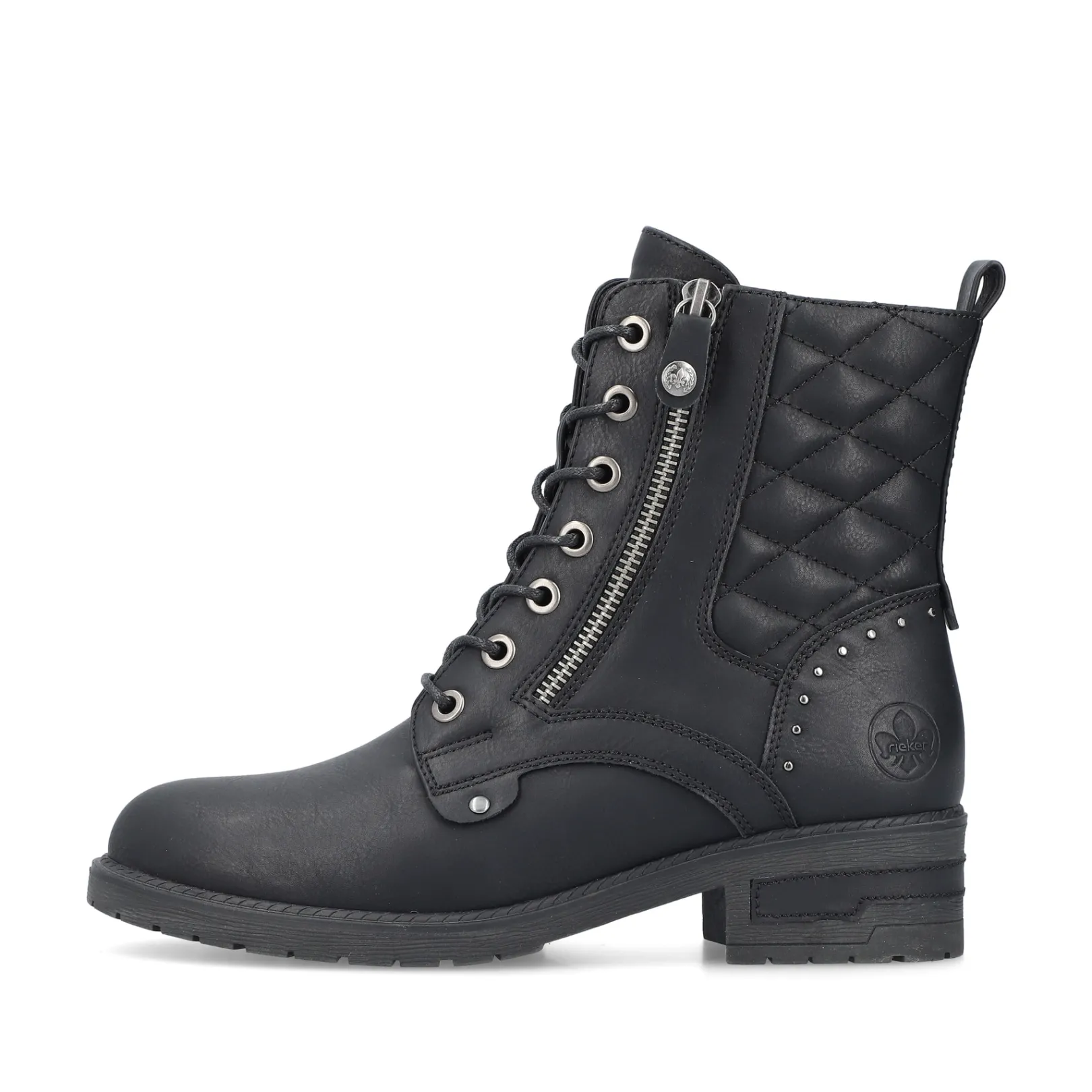 Rieker Biker Boots | Stiefeletten & Boots<Damen Biker Boots nacht Schwarz