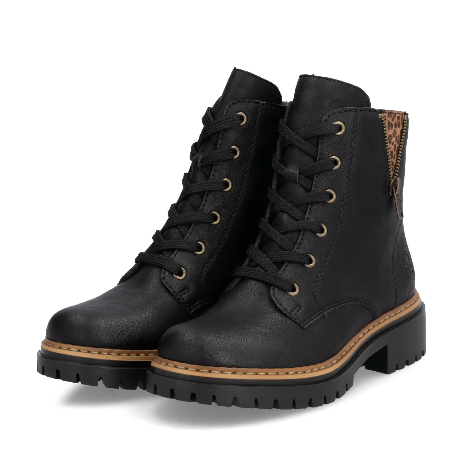 Rieker Biker Boots | Stiefeletten & Boots<Damen Biker Boots nacht Schwarz