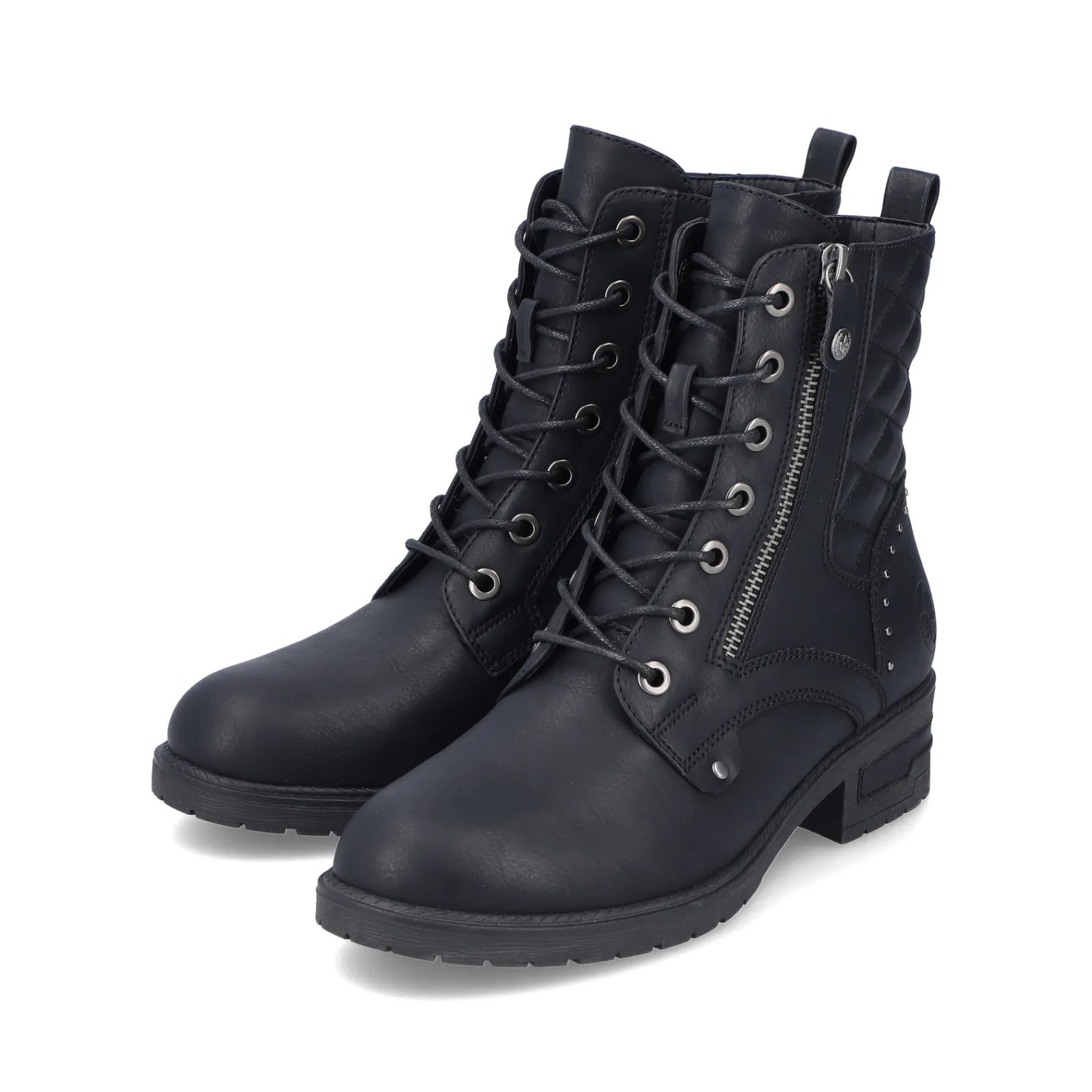 Rieker Biker Boots | Stiefeletten & Boots<Damen Biker Boots nacht Schwarz