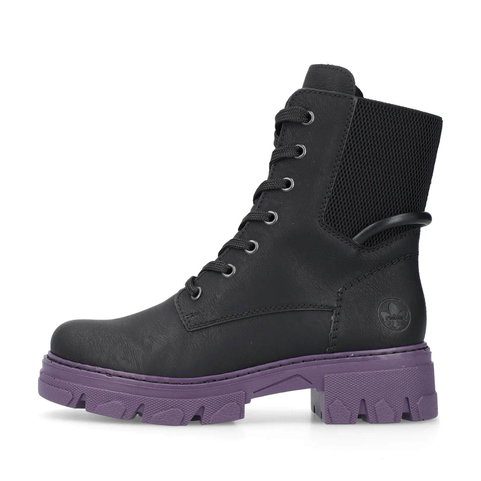 Rieker Biker Boots | Stiefeletten & Boots<Damen Biker Boots nacht-purple Schwarz