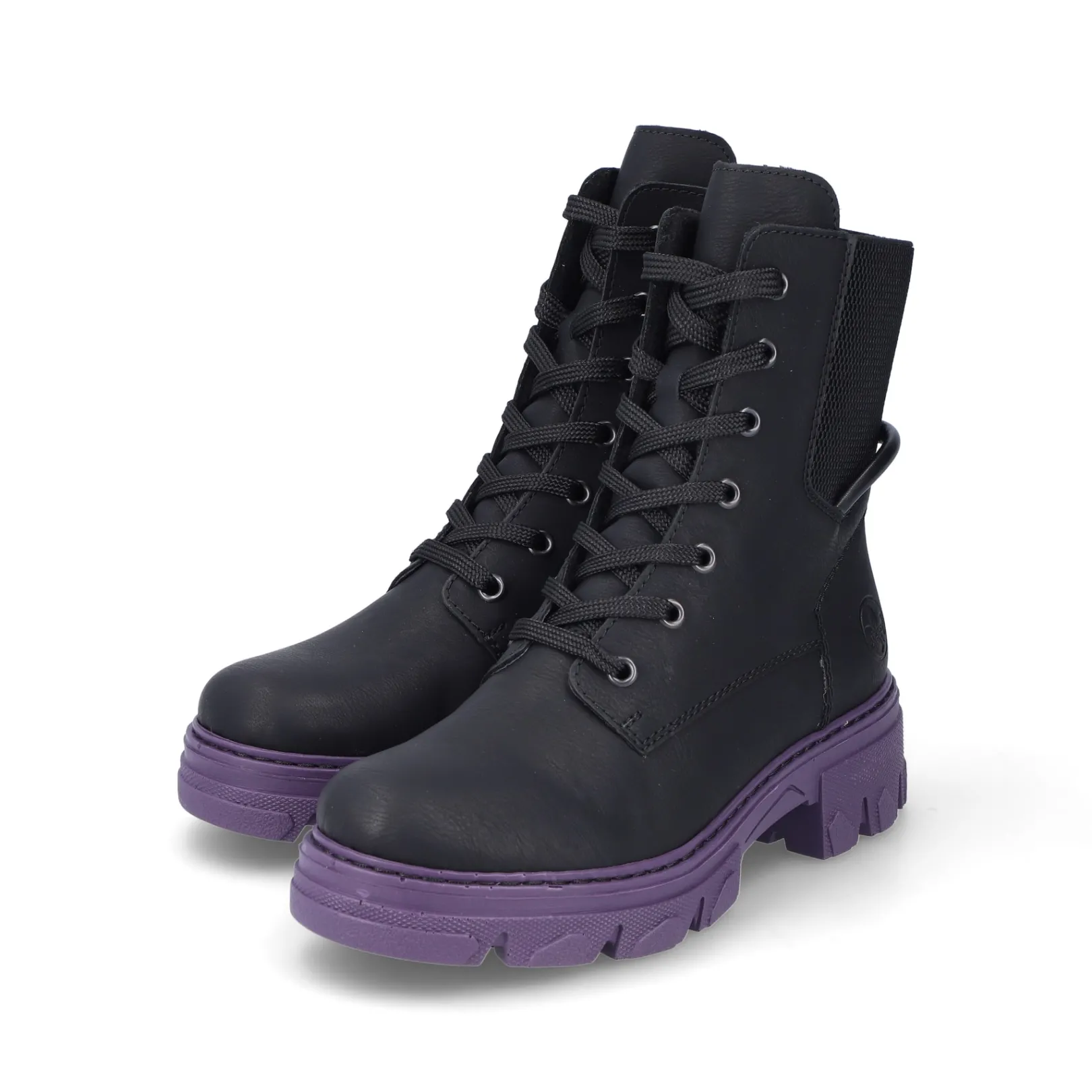 Rieker Biker Boots | Stiefeletten & Boots<Damen Biker Boots nacht-purple Schwarz