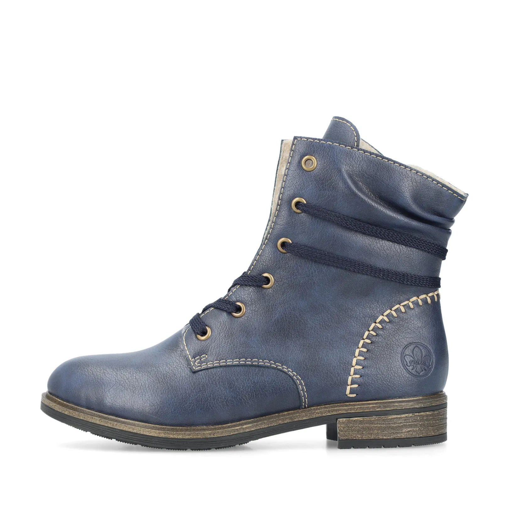 Rieker Biker Boots | Stiefeletten & Boots<Damen Biker Boots ozean Blau