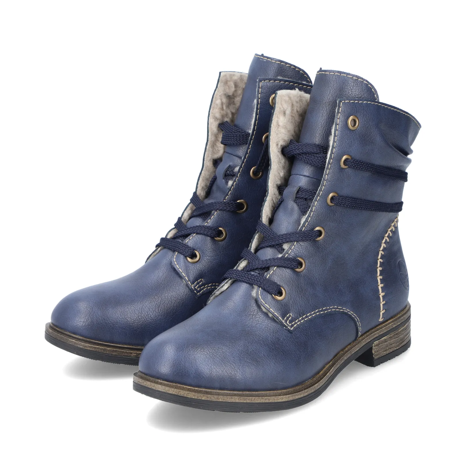 Rieker Biker Boots | Stiefeletten & Boots<Damen Biker Boots ozean Blau