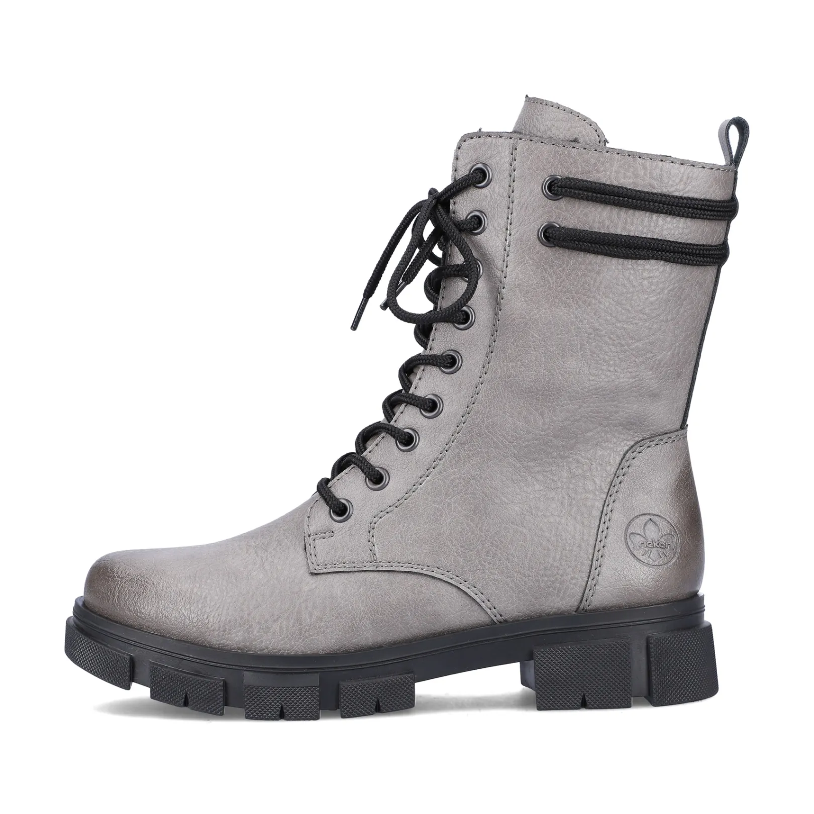 Rieker Biker Boots | Stiefeletten & Boots<Damen Biker Boots stein-schwarz Grau