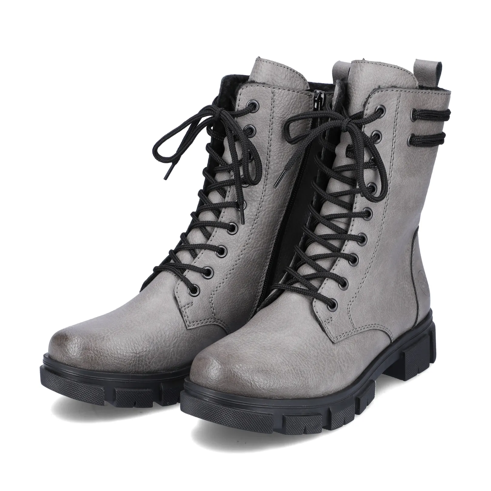 Rieker Biker Boots | Stiefeletten & Boots<Damen Biker Boots stein-schwarz Grau