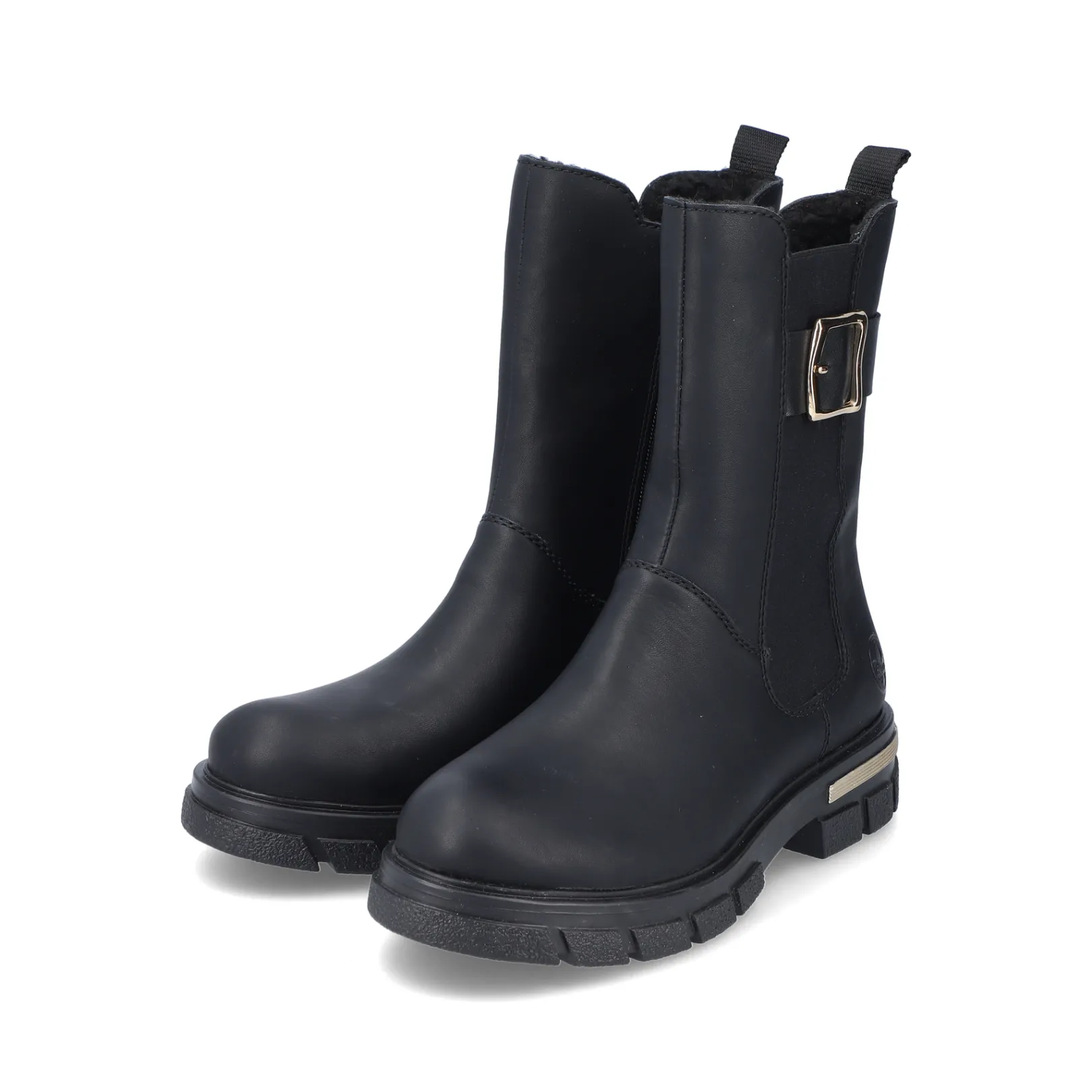 Rieker Biker Boots | Stiefeletten & Boots<Damen Biker Boots urban Schwarz