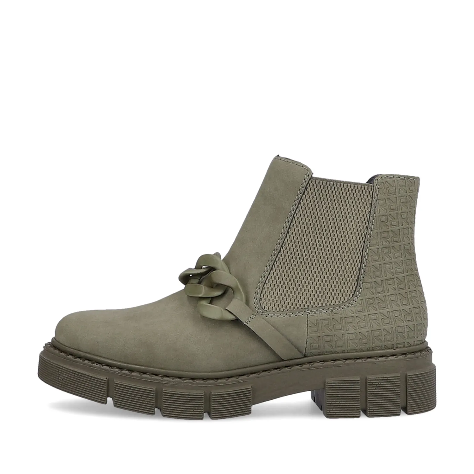 Rieker Chelsea Boots | Stiefeletten & Boots<Damen Chelsea Boots armee Grün