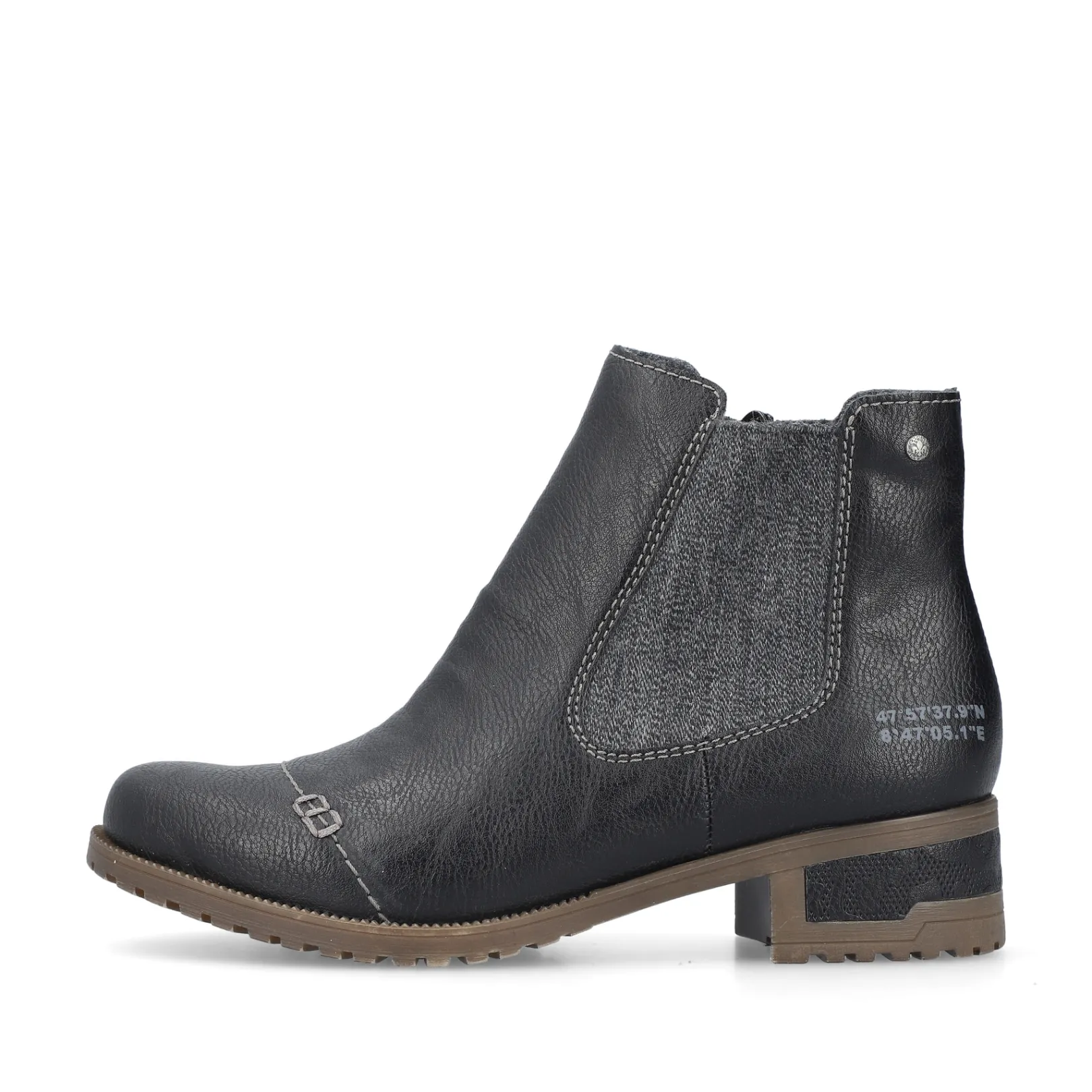 Rieker Chelsea Boots | Stiefeletten & Boots<Damen Chelsea Boots asphalt Schwarz