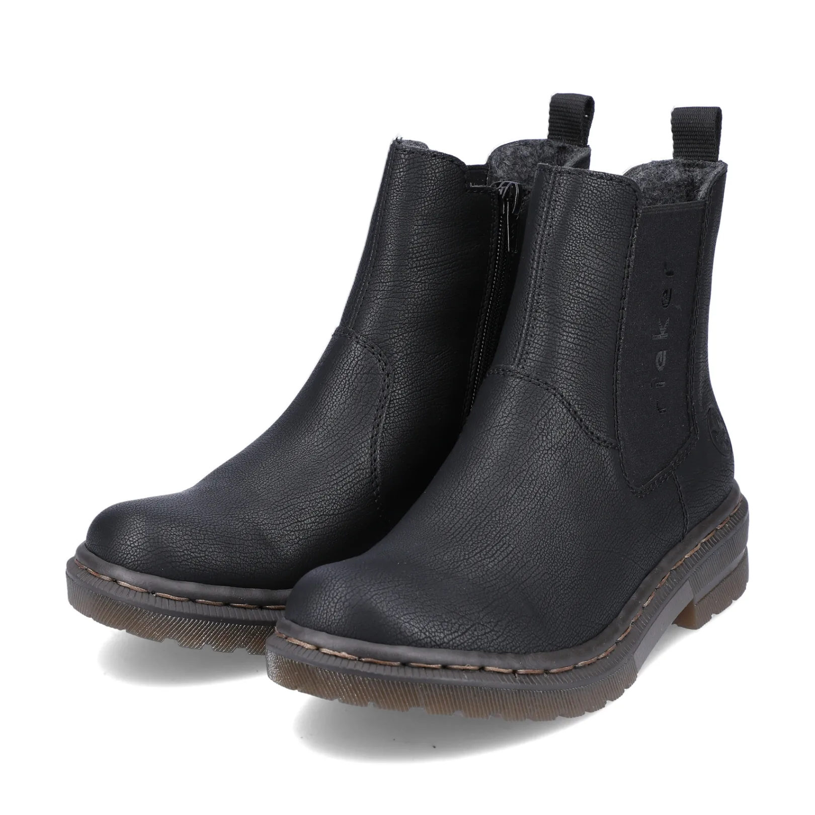 Rieker Chelsea Boots | Stiefeletten & Boots<Damen Chelsea Boots asphalt Schwarz