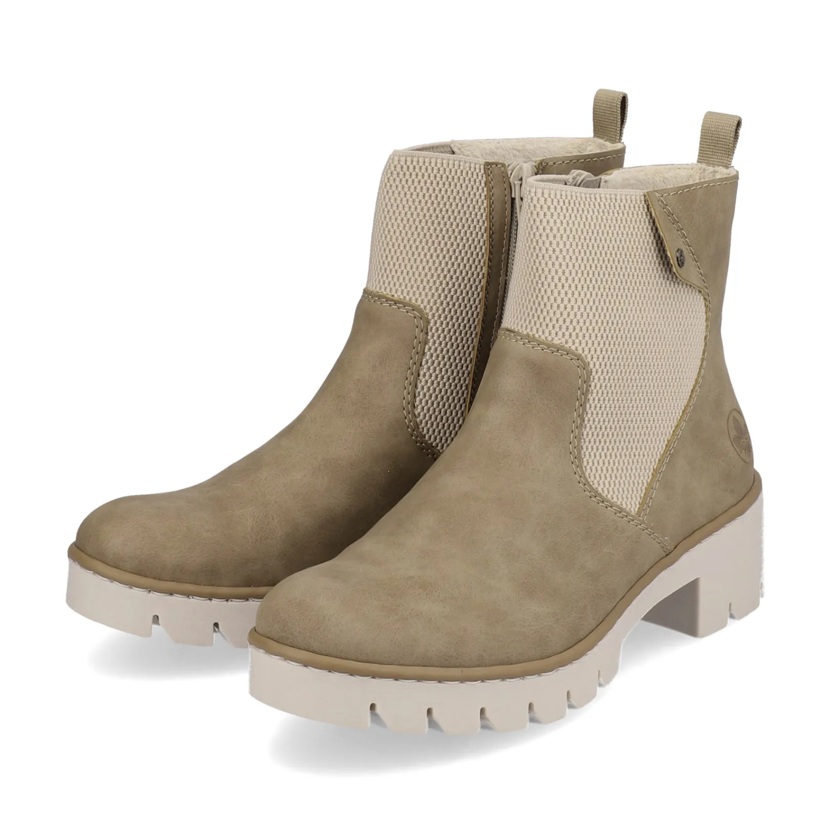 Rieker Chelsea Boots | Stiefeletten & Boots<Damen Chelsea Boots beige Braun