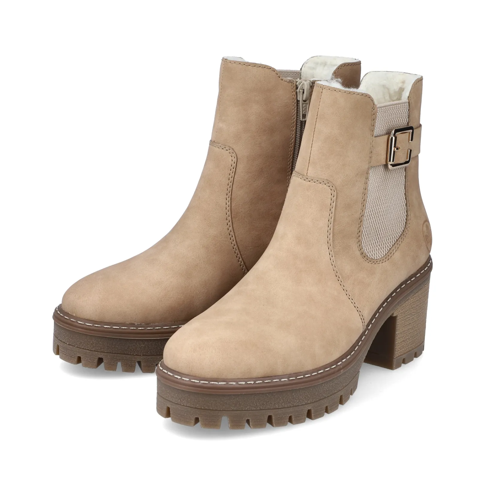 Rieker Chelsea Boots | Stiefeletten & Boots<Damen Chelsea Boots braun Beige