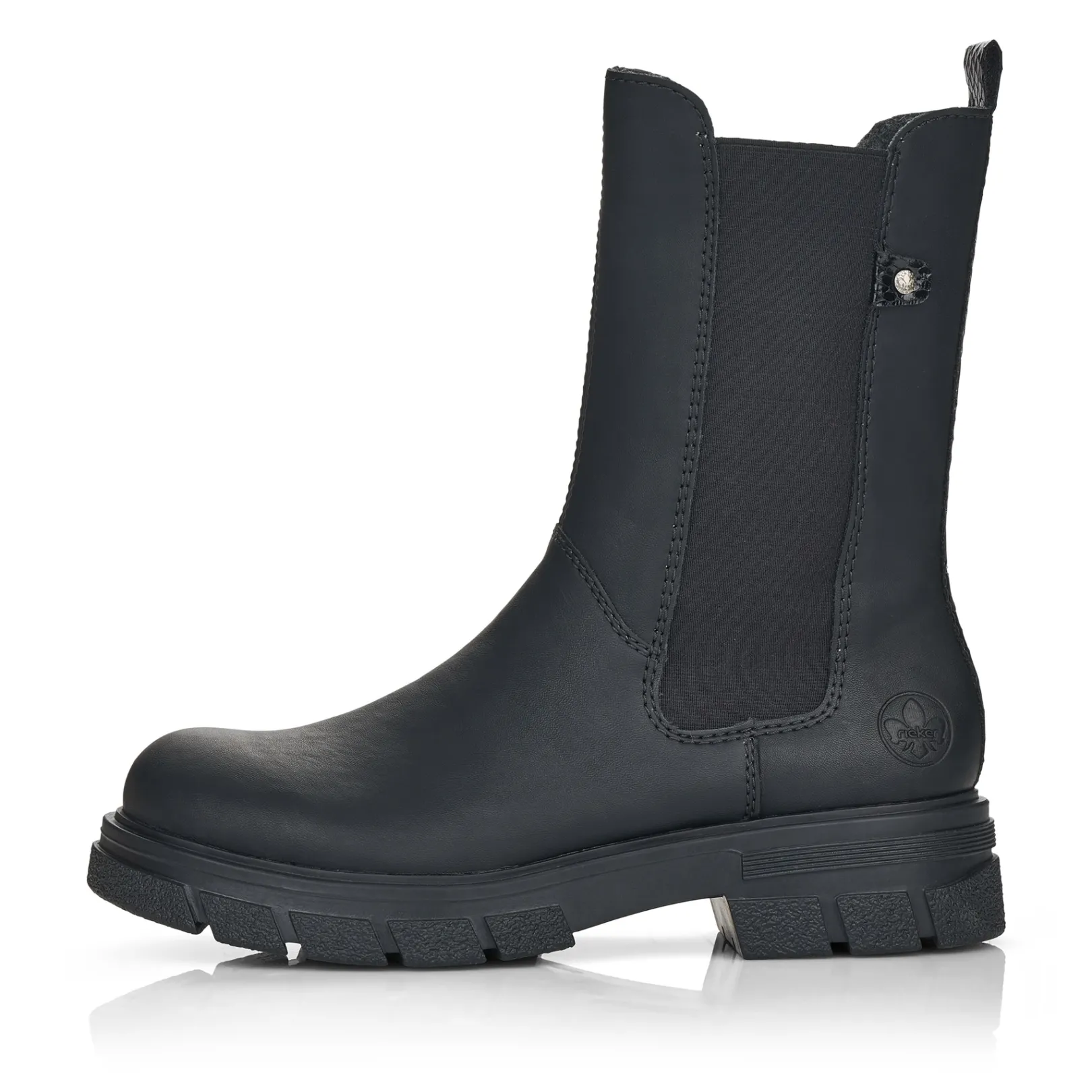 Rieker Chelsea Boots | Stiefeletten & Boots<Damen Chelsea Boots carbon Schwarz