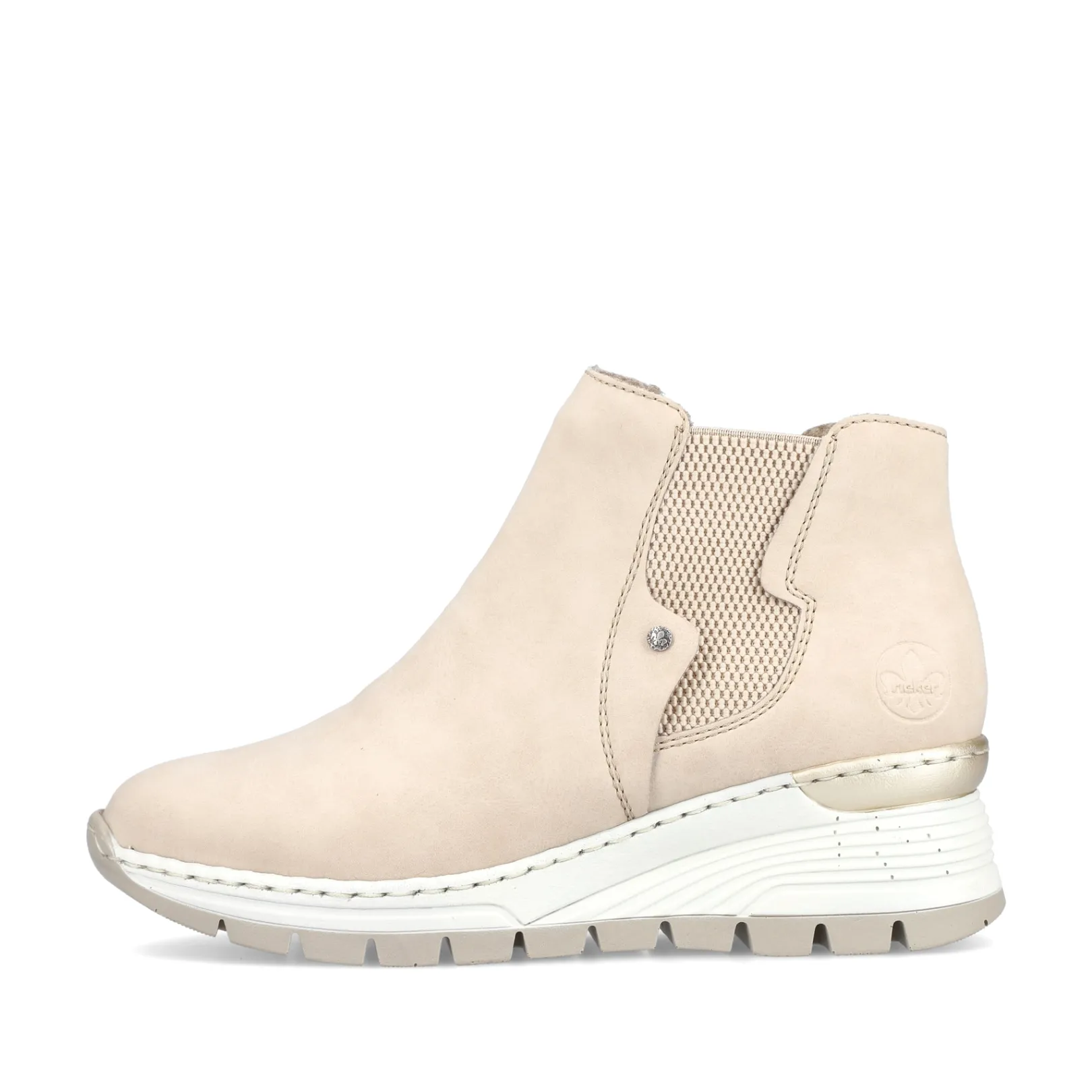 Rieker Chelsea Boots | Stiefeletten & Boots<Damen Chelsea Boots creme Beige