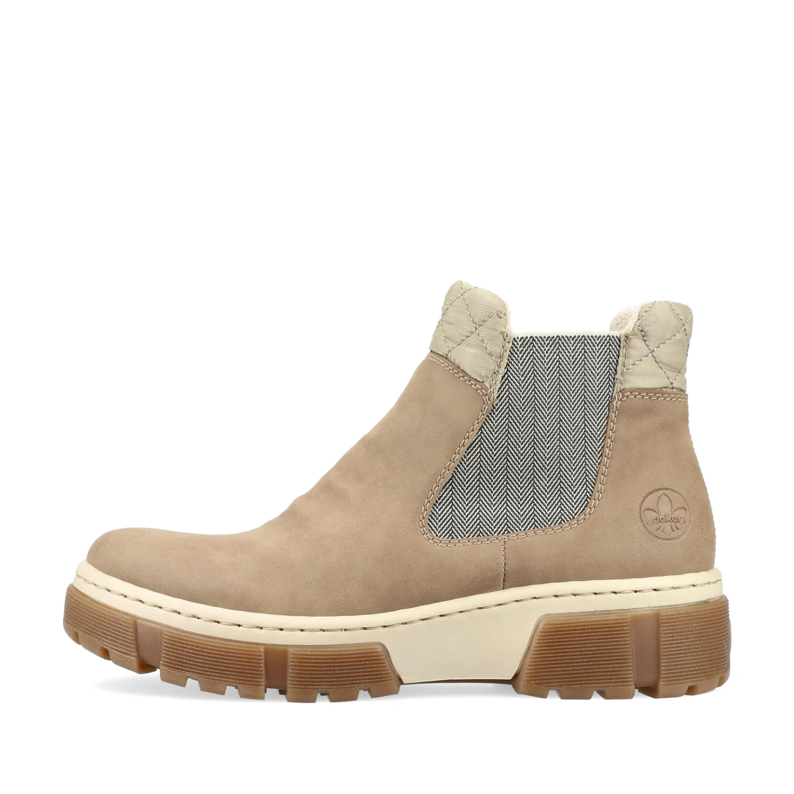 Rieker Chelsea Boots | Stiefeletten & Boots<Damen Chelsea Boots creme Beige