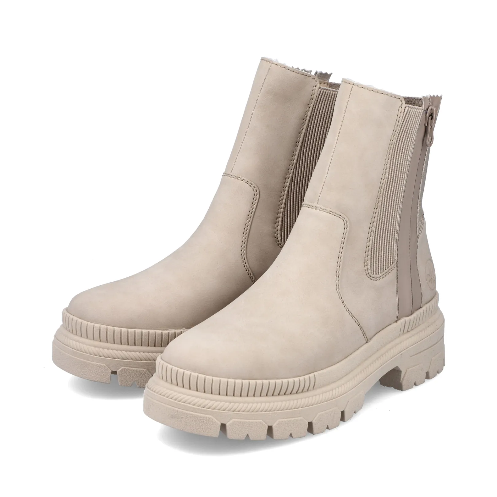 Rieker Chelsea Boots | Stiefeletten & Boots<Damen Chelsea Boots creme Beige