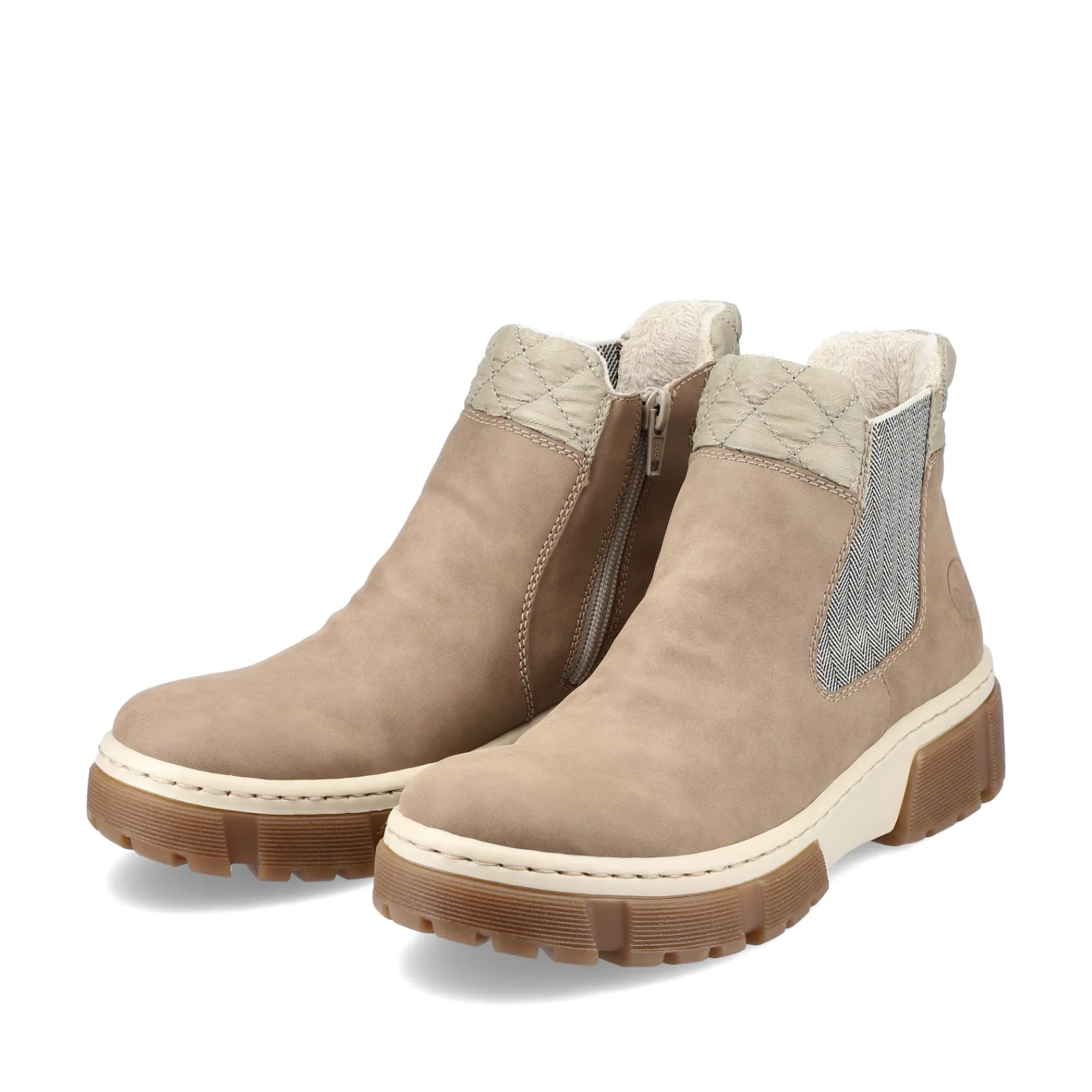 Rieker Chelsea Boots | Stiefeletten & Boots<Damen Chelsea Boots creme Beige