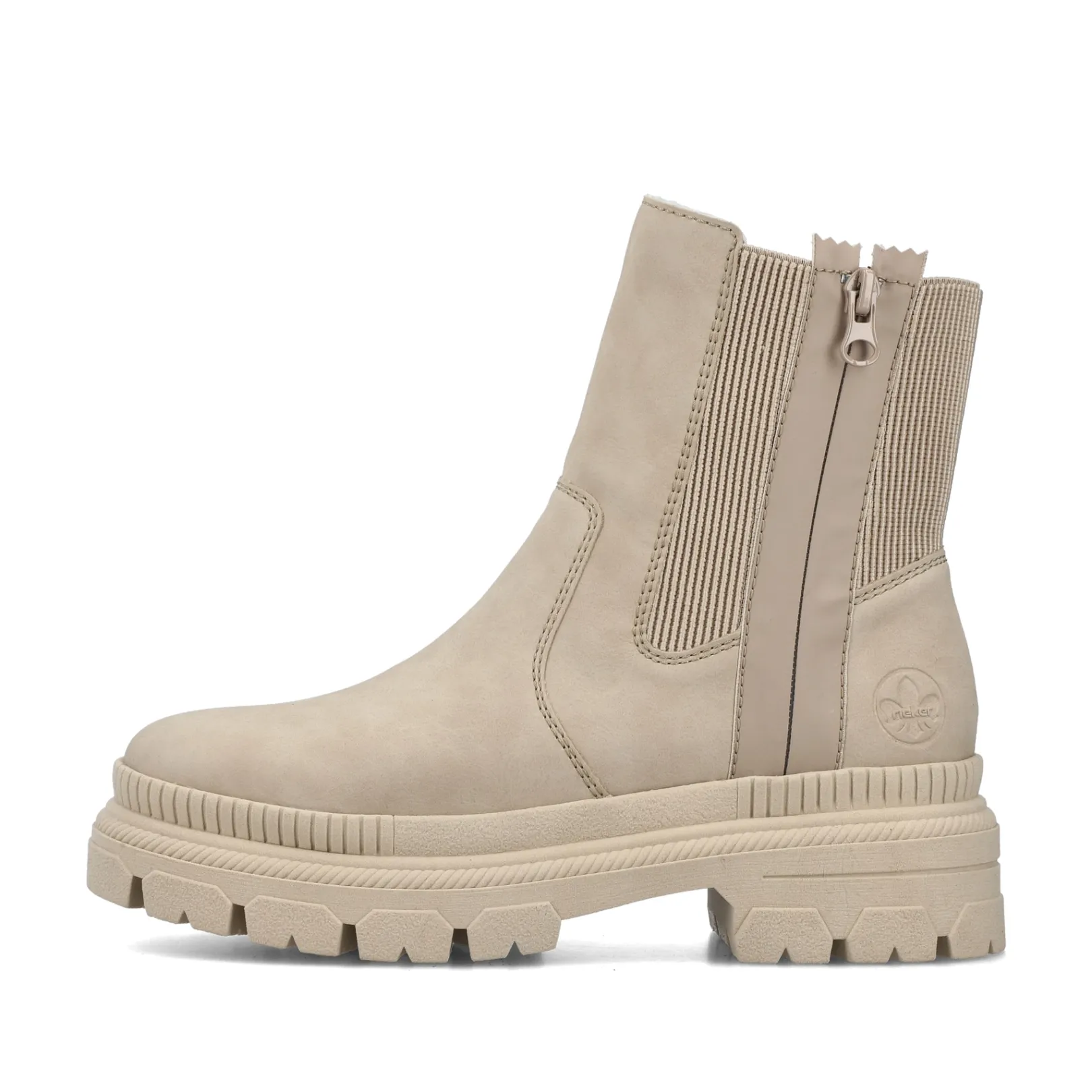 Rieker Chelsea Boots | Stiefeletten & Boots<Damen Chelsea Boots creme Beige