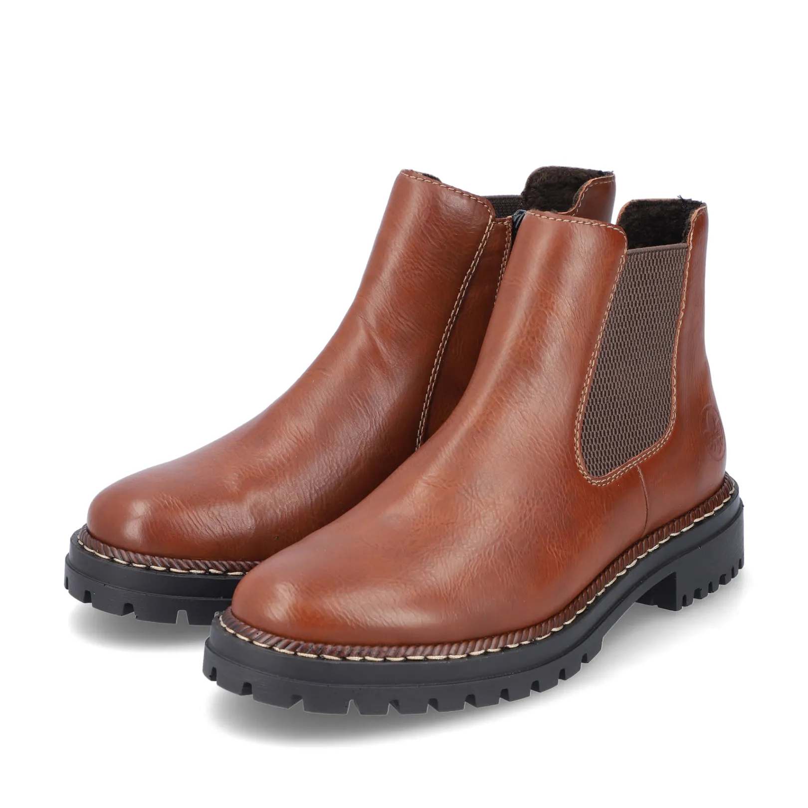 Rieker Chelsea Boots | Stiefeletten & Boots<Damen Chelsea Boots fuchs Braun