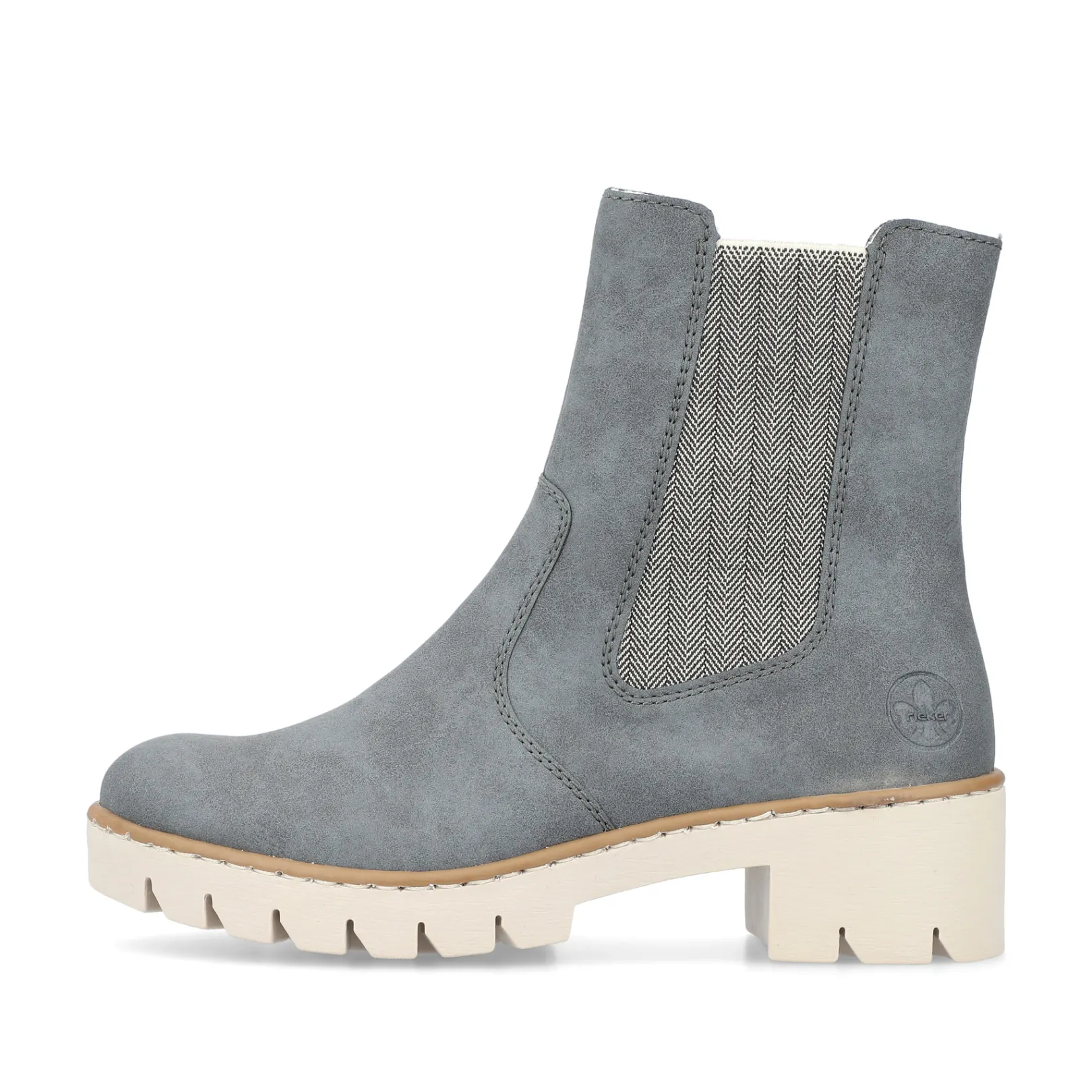 Rieker Chelsea Boots | Stiefeletten & Boots<Damen Chelsea Boots grau Blau