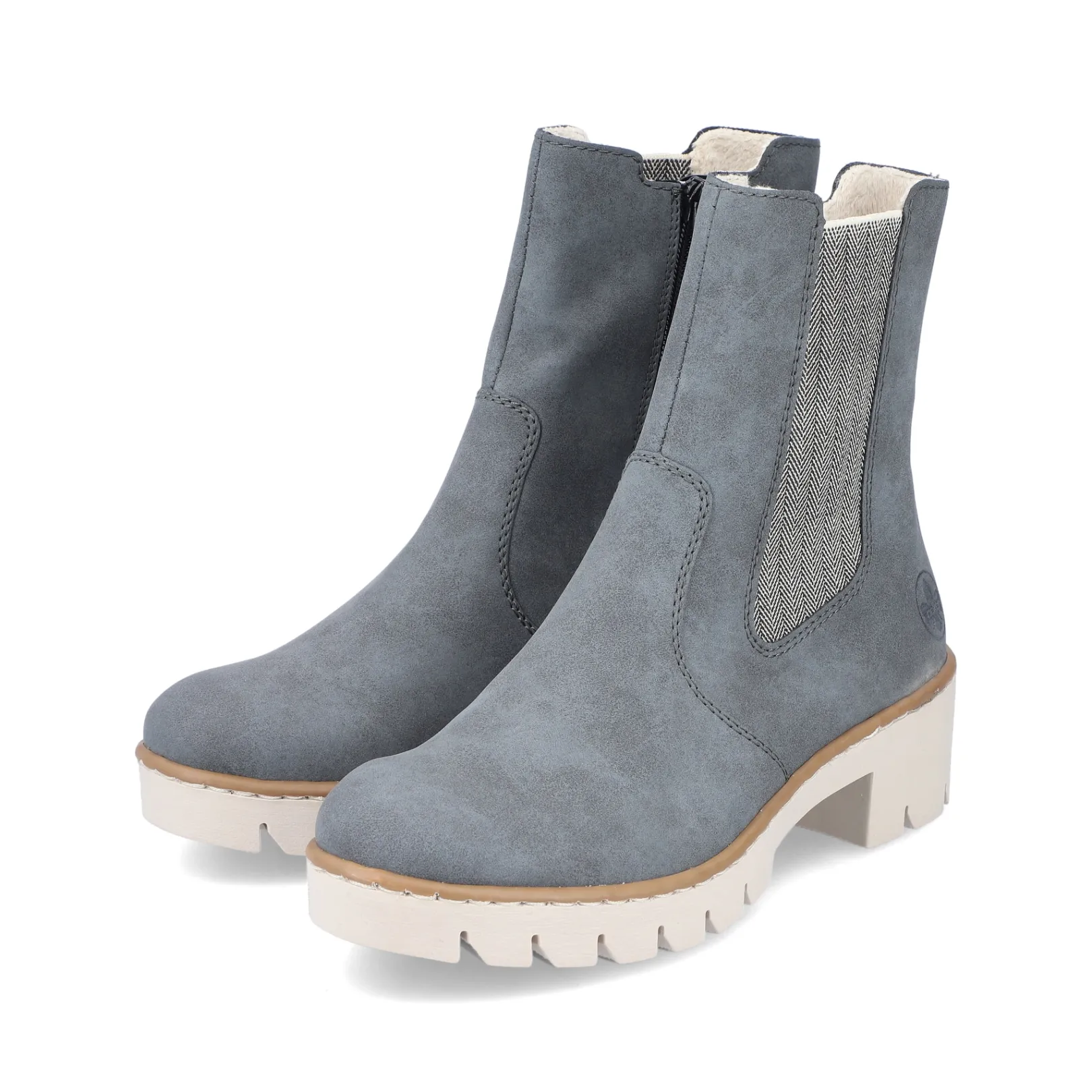 Rieker Chelsea Boots | Stiefeletten & Boots<Damen Chelsea Boots grau Blau