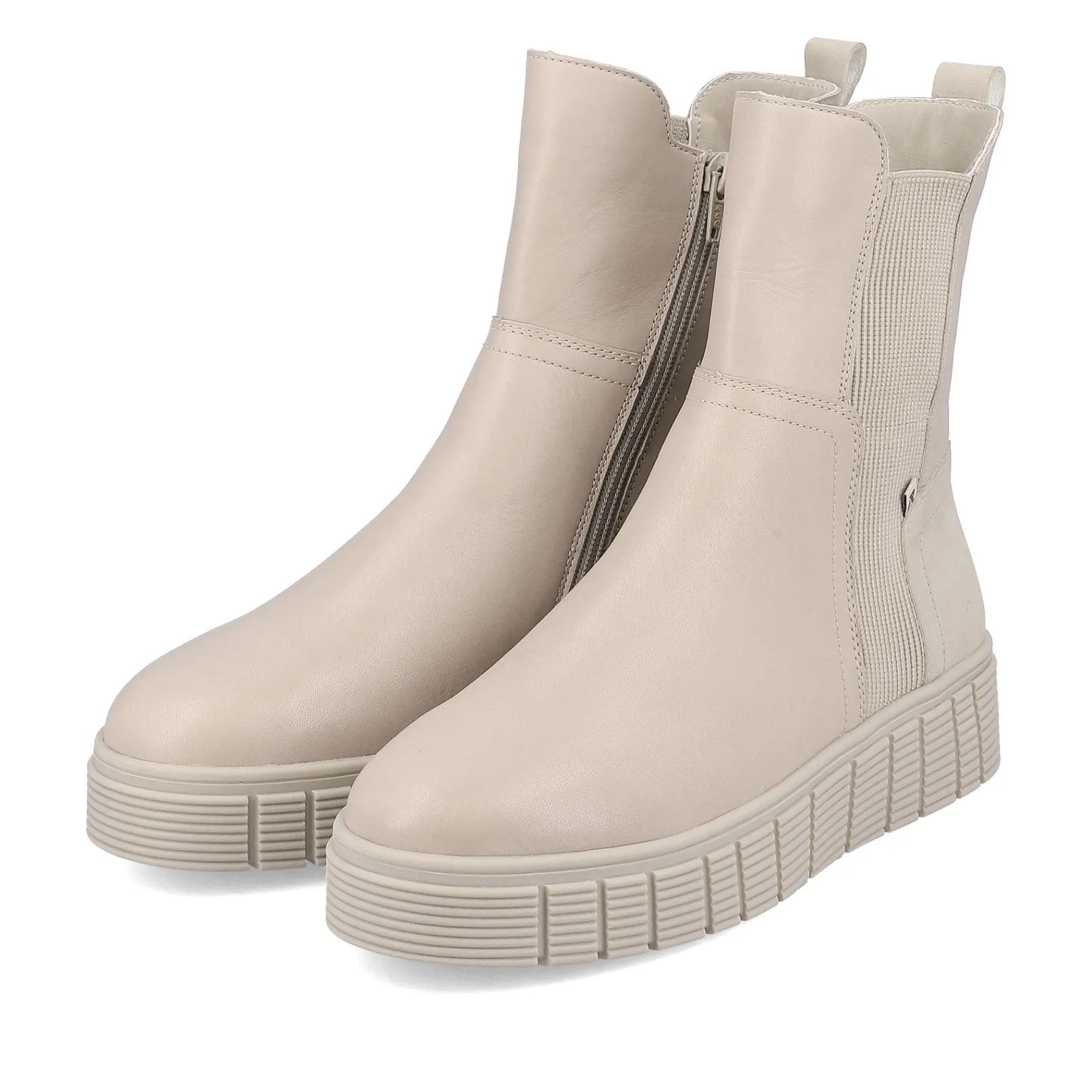 Rieker Chelsea Boots | Stiefeletten & Boots<Damen Chelsea Boots linen Beige