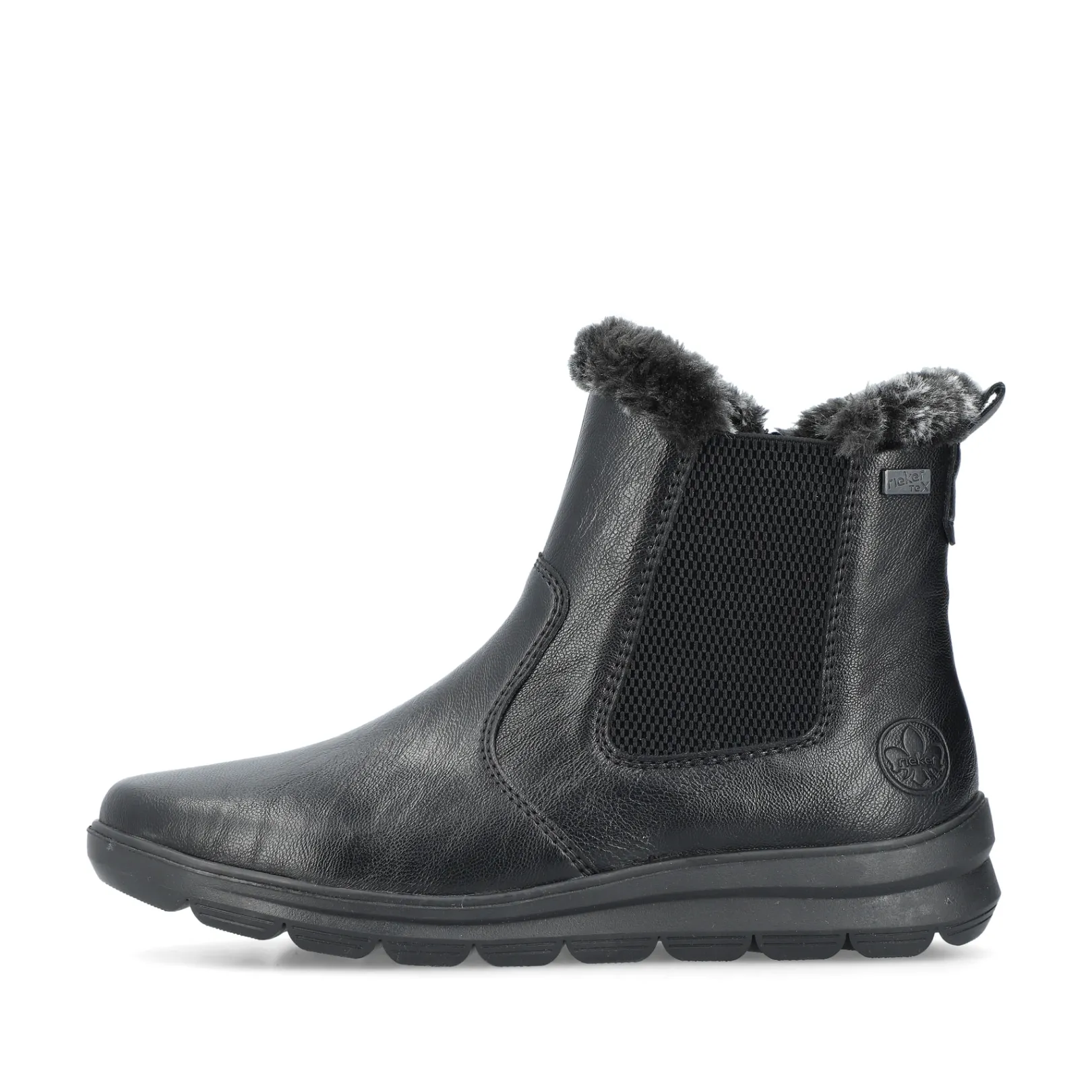 Rieker Chelsea Boots | Stiefeletten & Boots<Damen Chelsea Boots matt Schwarz