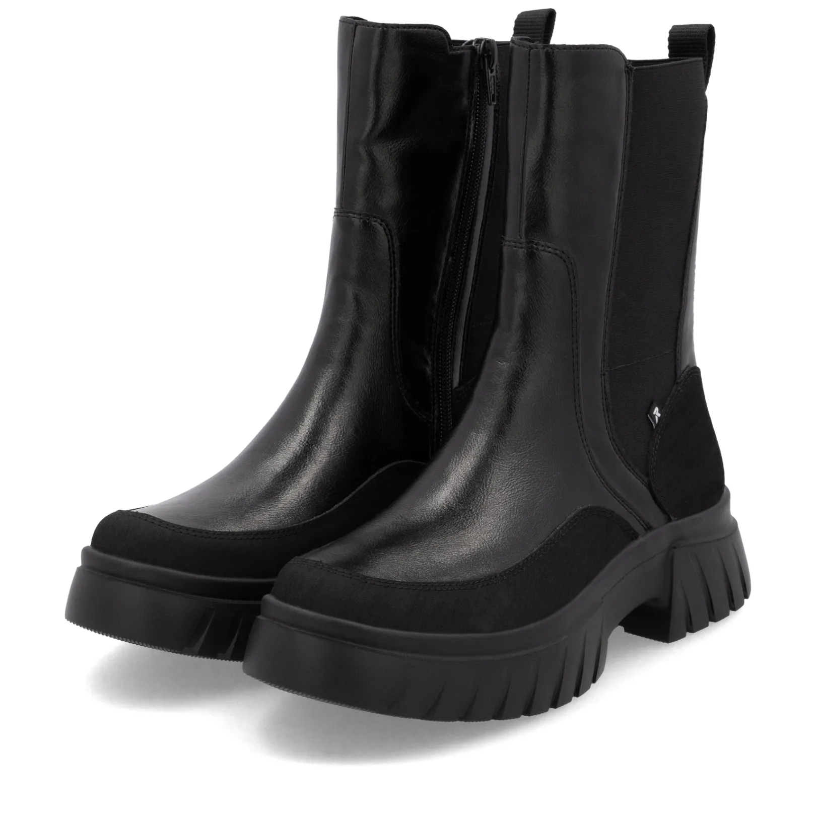 Rieker Chelsea Boots | Stiefeletten & Boots<Damen Chelsea Boots matt Schwarz