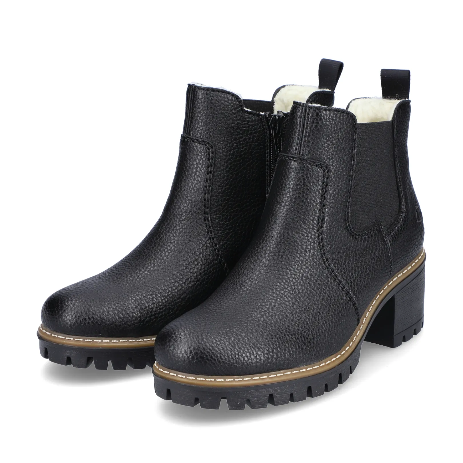 Rieker Chelsea Boots | Stiefeletten & Boots<Damen Chelsea Boots matt Schwarz