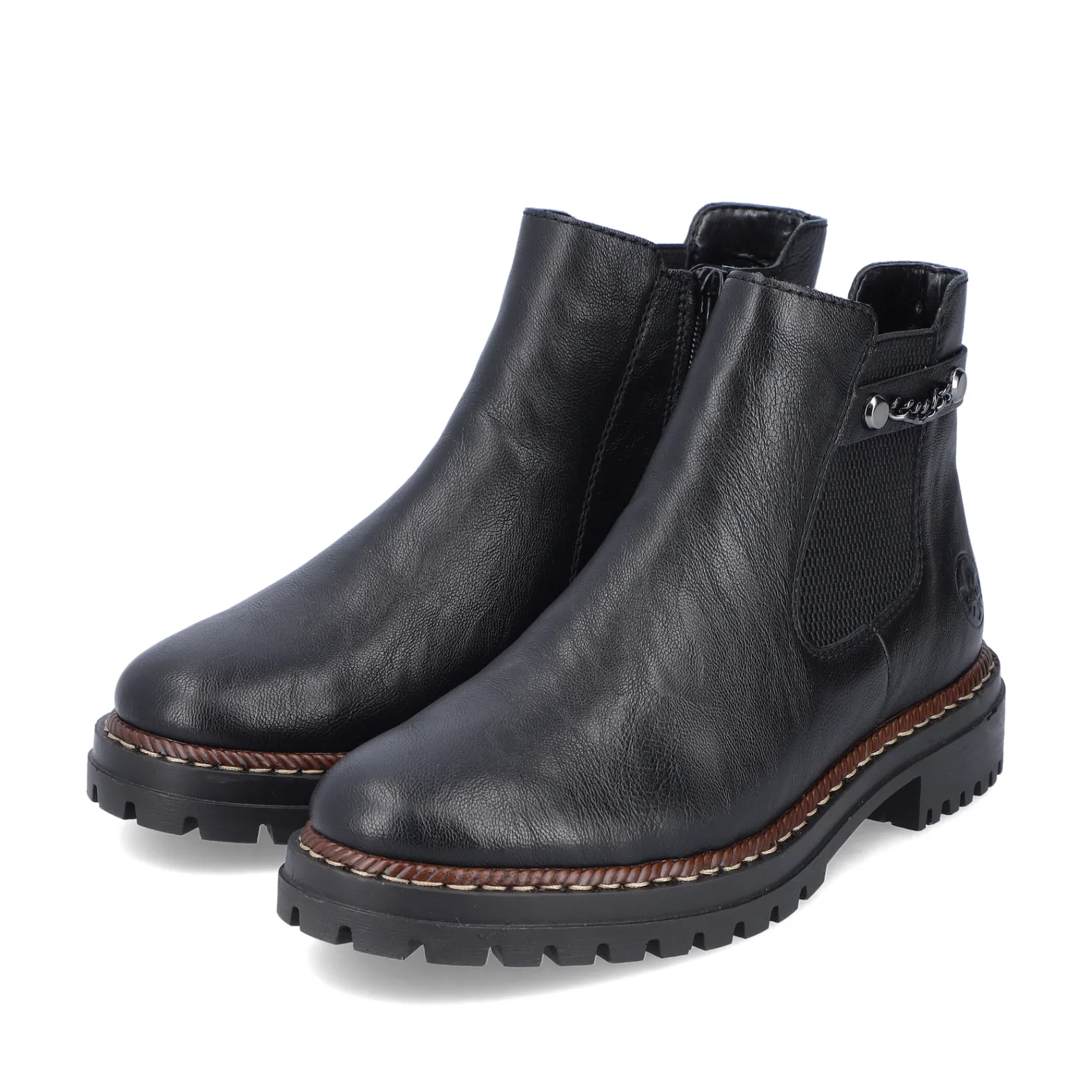 Rieker Chelsea Boots | Stiefeletten & Boots<Damen Chelsea Boots nacht Schwarz