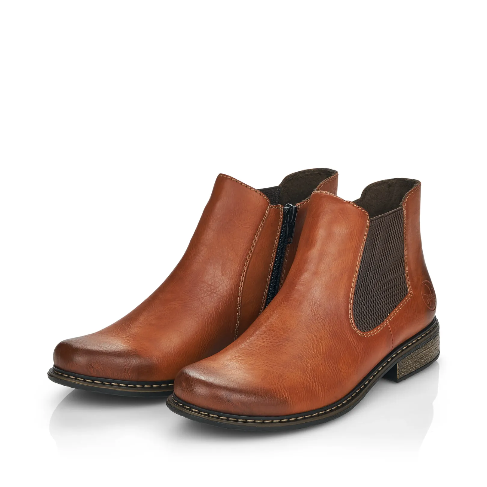 Rieker Chelsea Boots | Stiefeletten & Boots<Damen Chelsea Boots nougat Braun