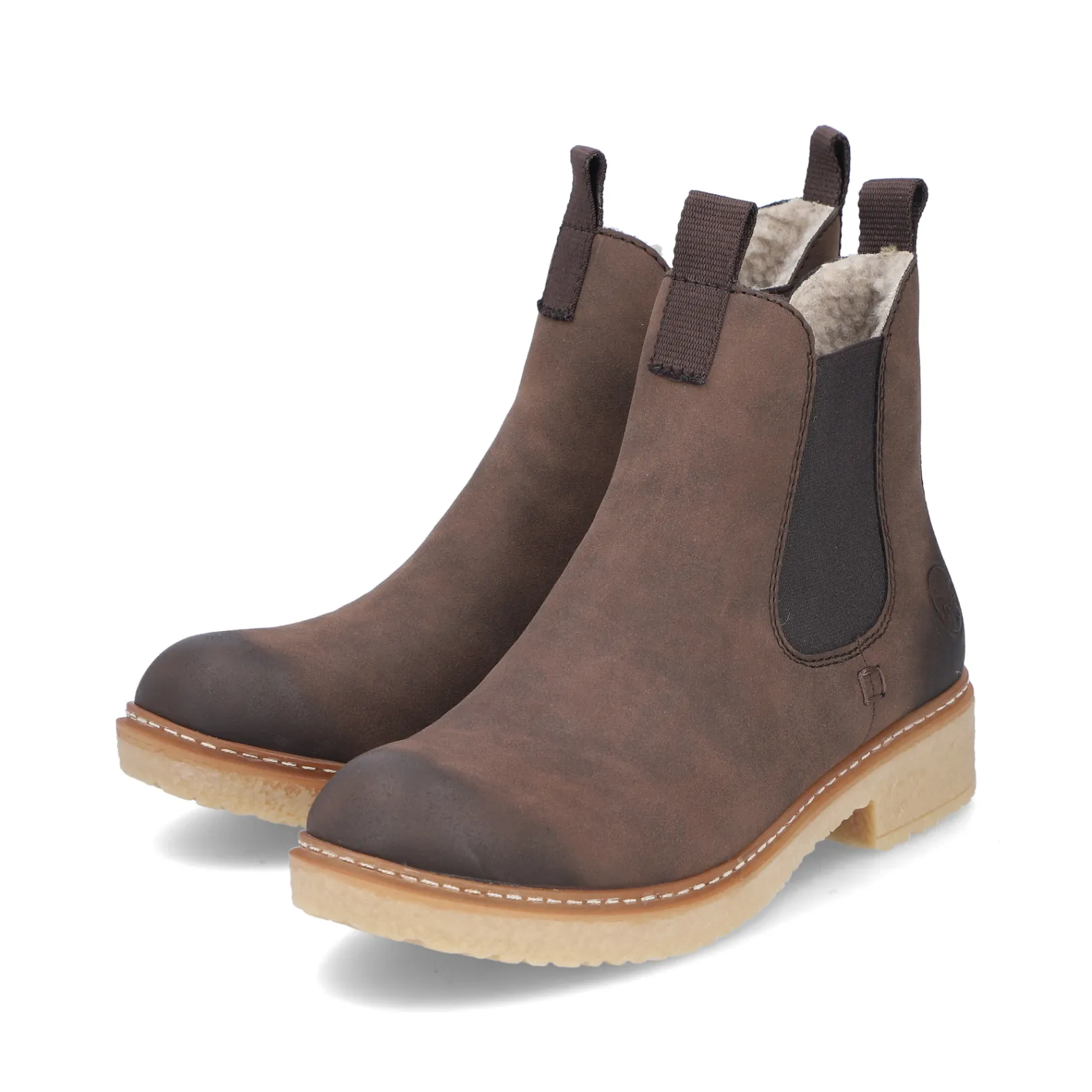 Rieker Chelsea Boots | Stiefeletten & Boots<Damen Chelsea Boots nuss Braun