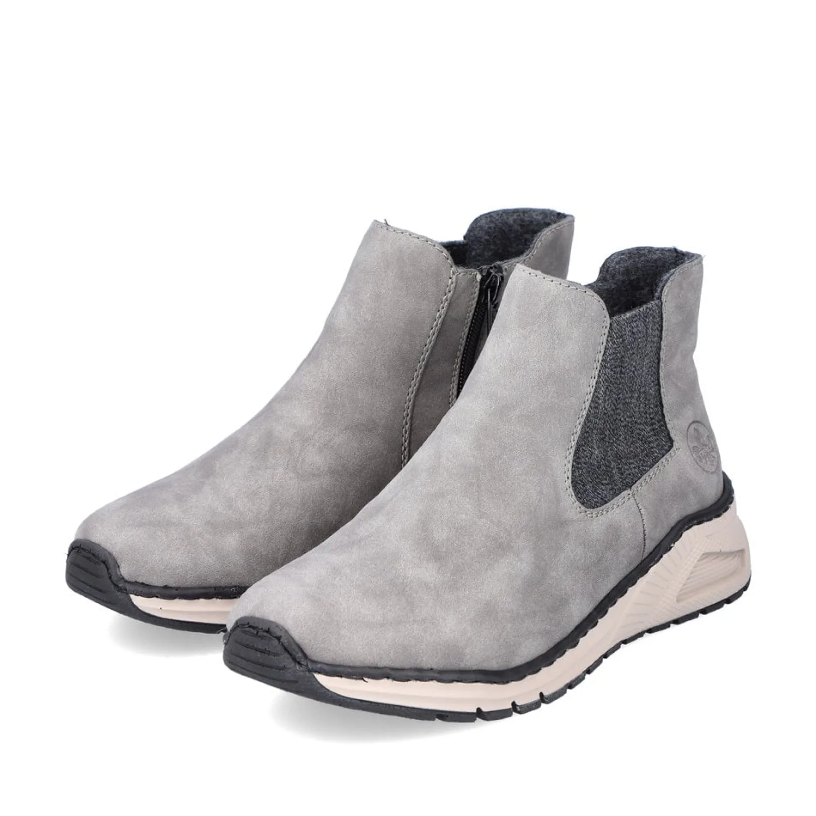 Rieker Chelsea Boots | Stiefeletten & Boots<Damen Chelsea Boots silber Grau