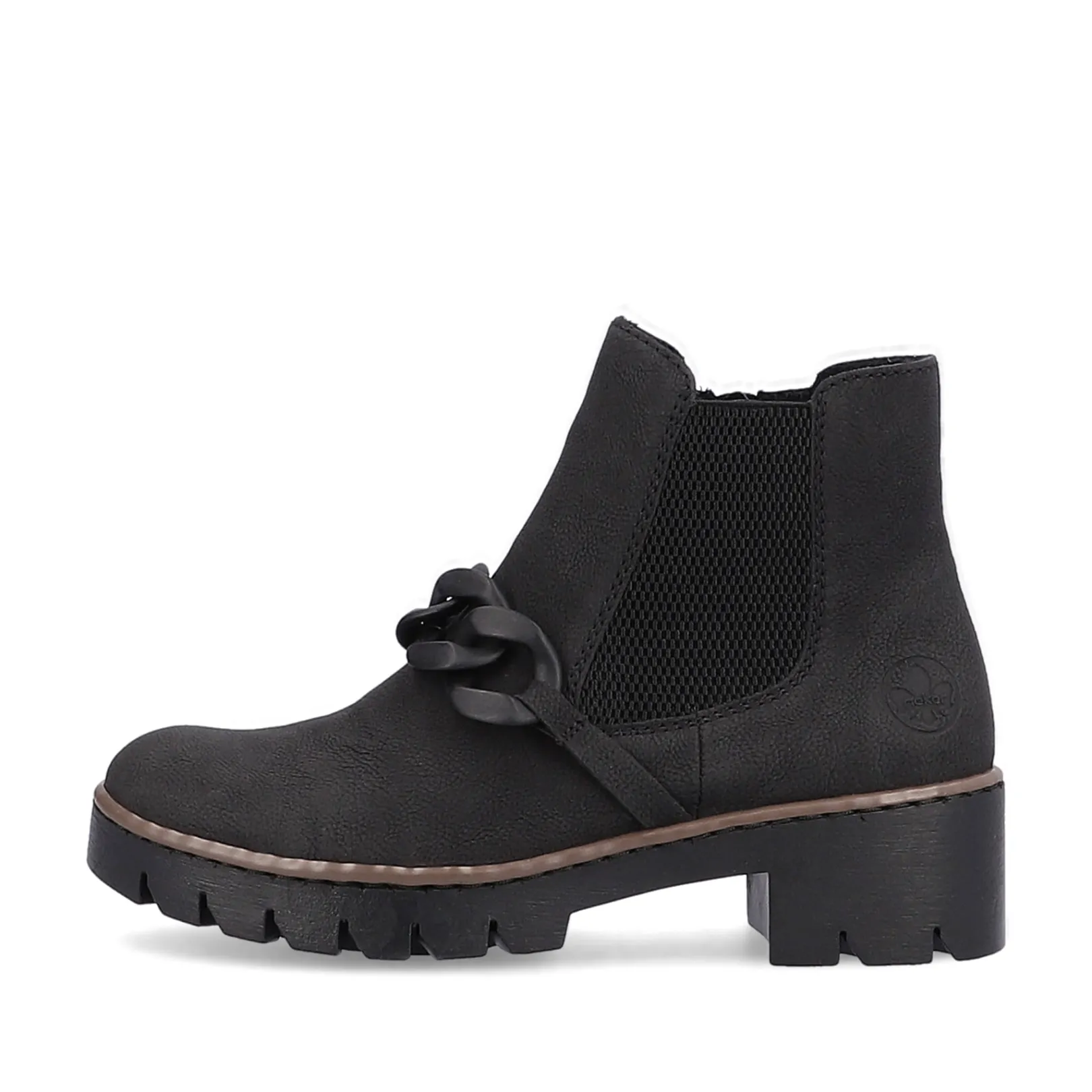 Rieker Chelsea Boots | Stiefeletten & Boots<Damen Chelsea Boots tief Schwarz