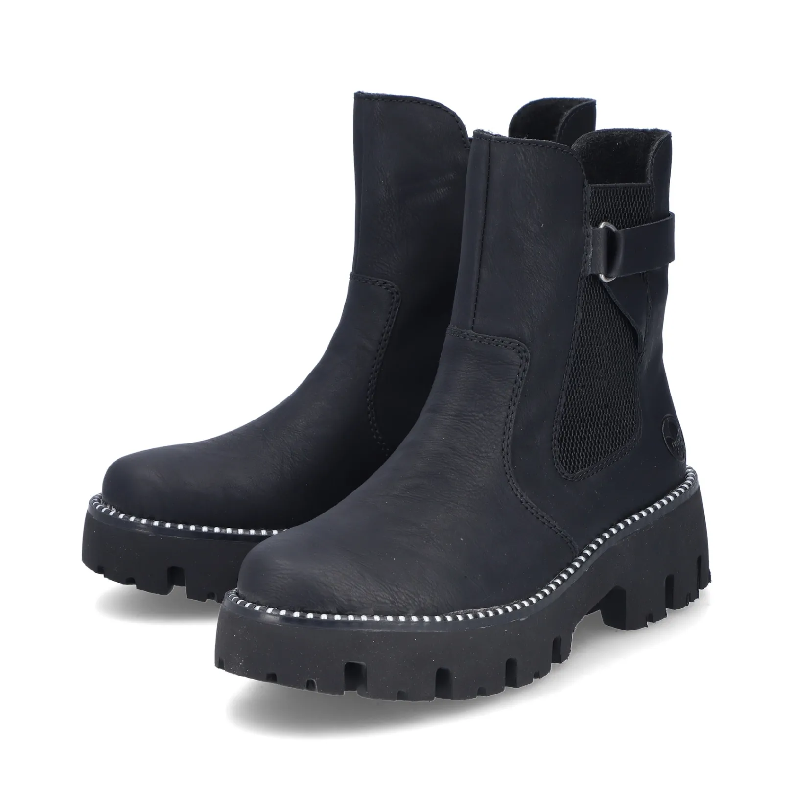 Rieker Chelsea Boots | Stiefeletten & Boots<Damen Chelsea Boots tief Schwarz