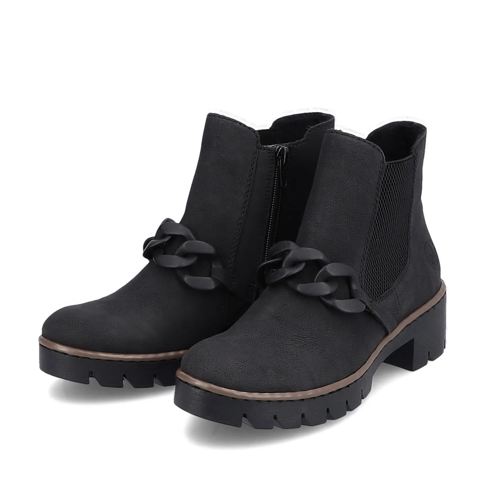 Rieker Chelsea Boots | Stiefeletten & Boots<Damen Chelsea Boots tief Schwarz